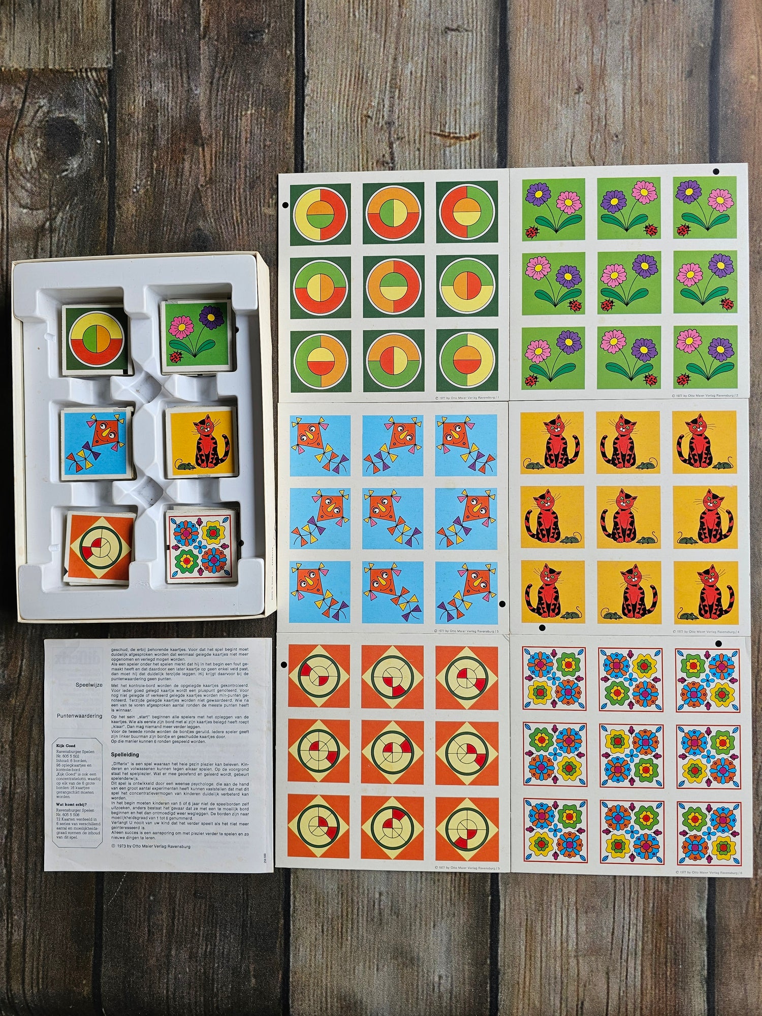 Ravensburger Differix jaren 70 spel