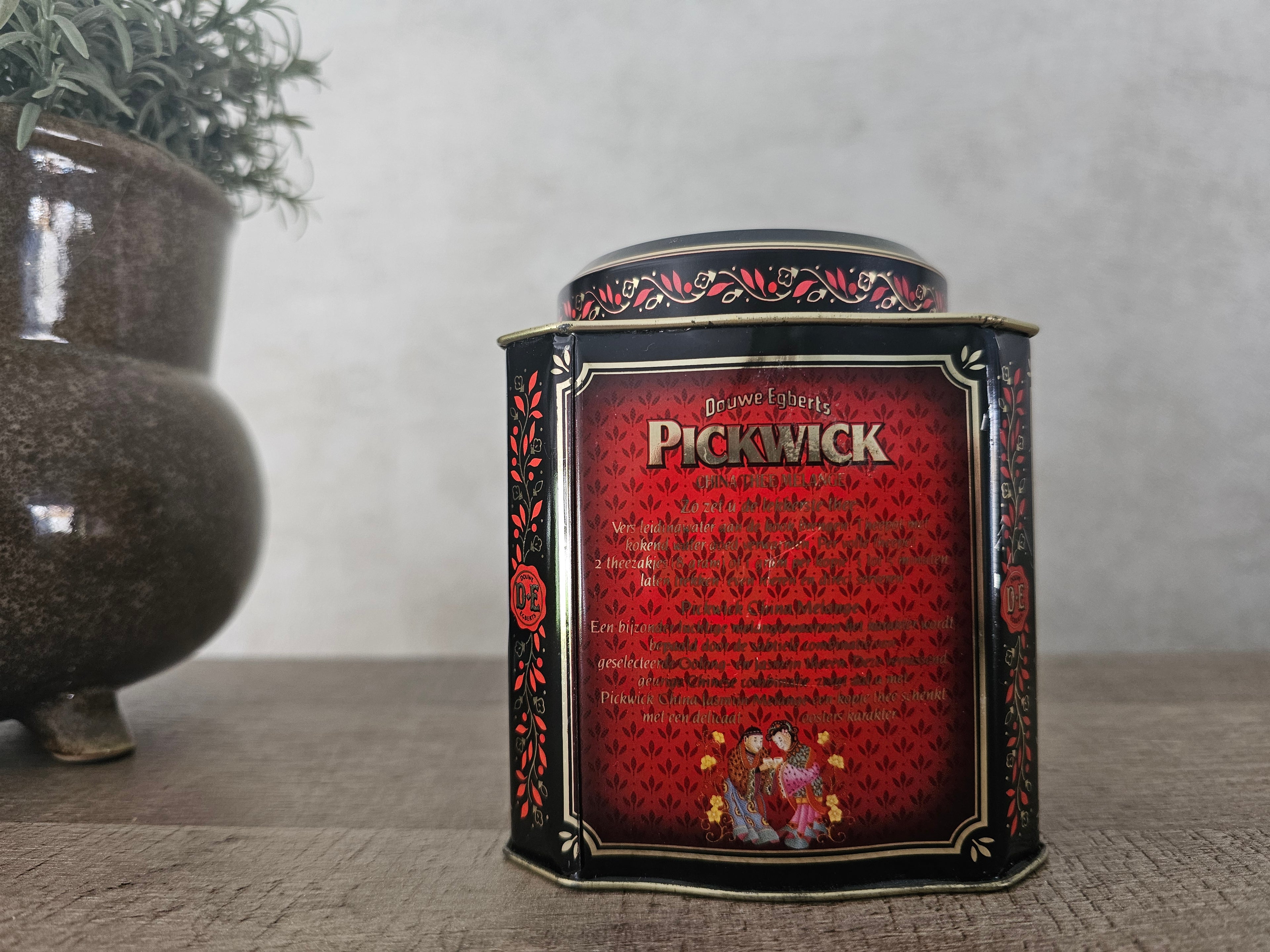 Pickwick thee blik rood