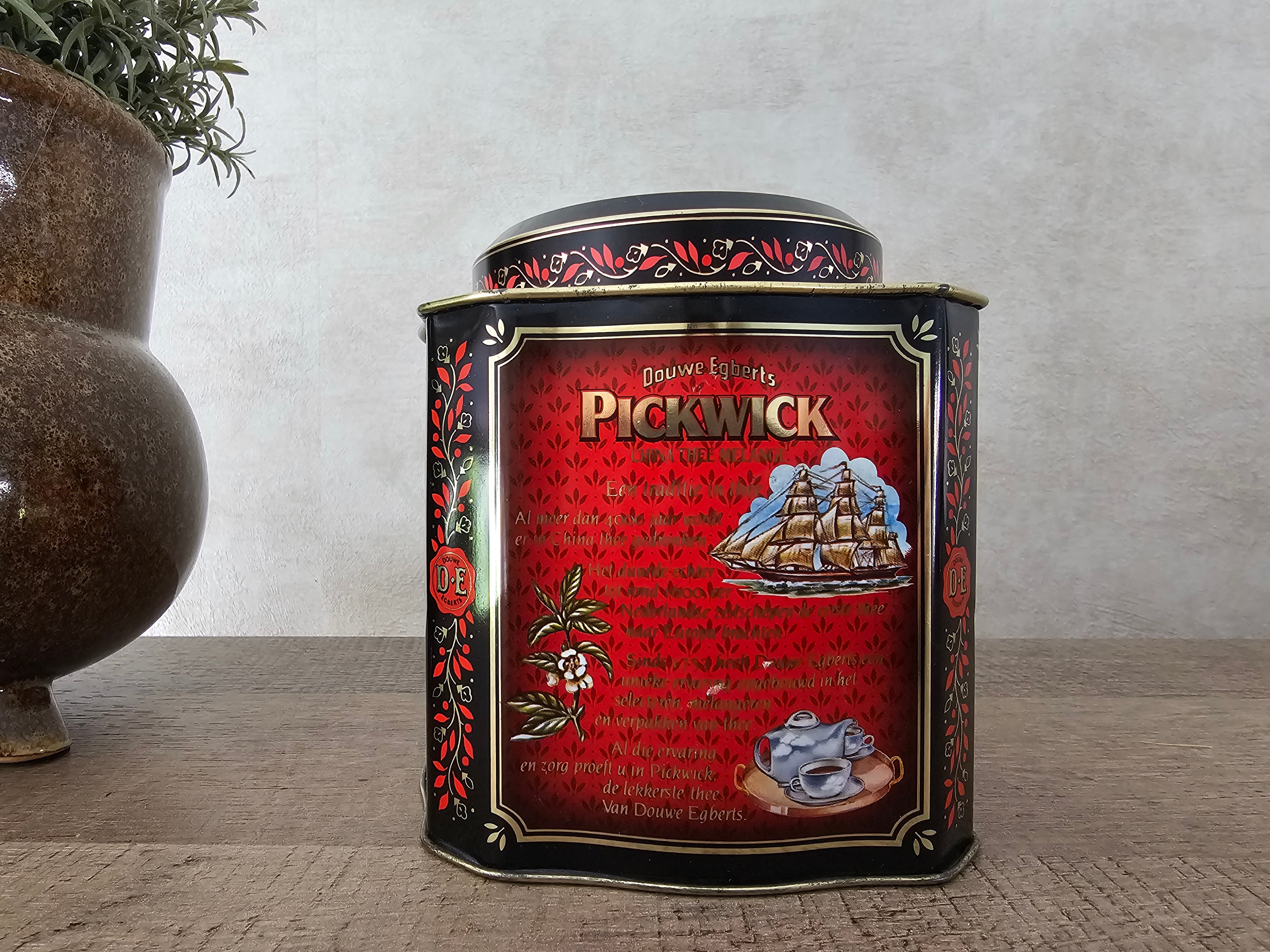 Pickwick thee blik rood