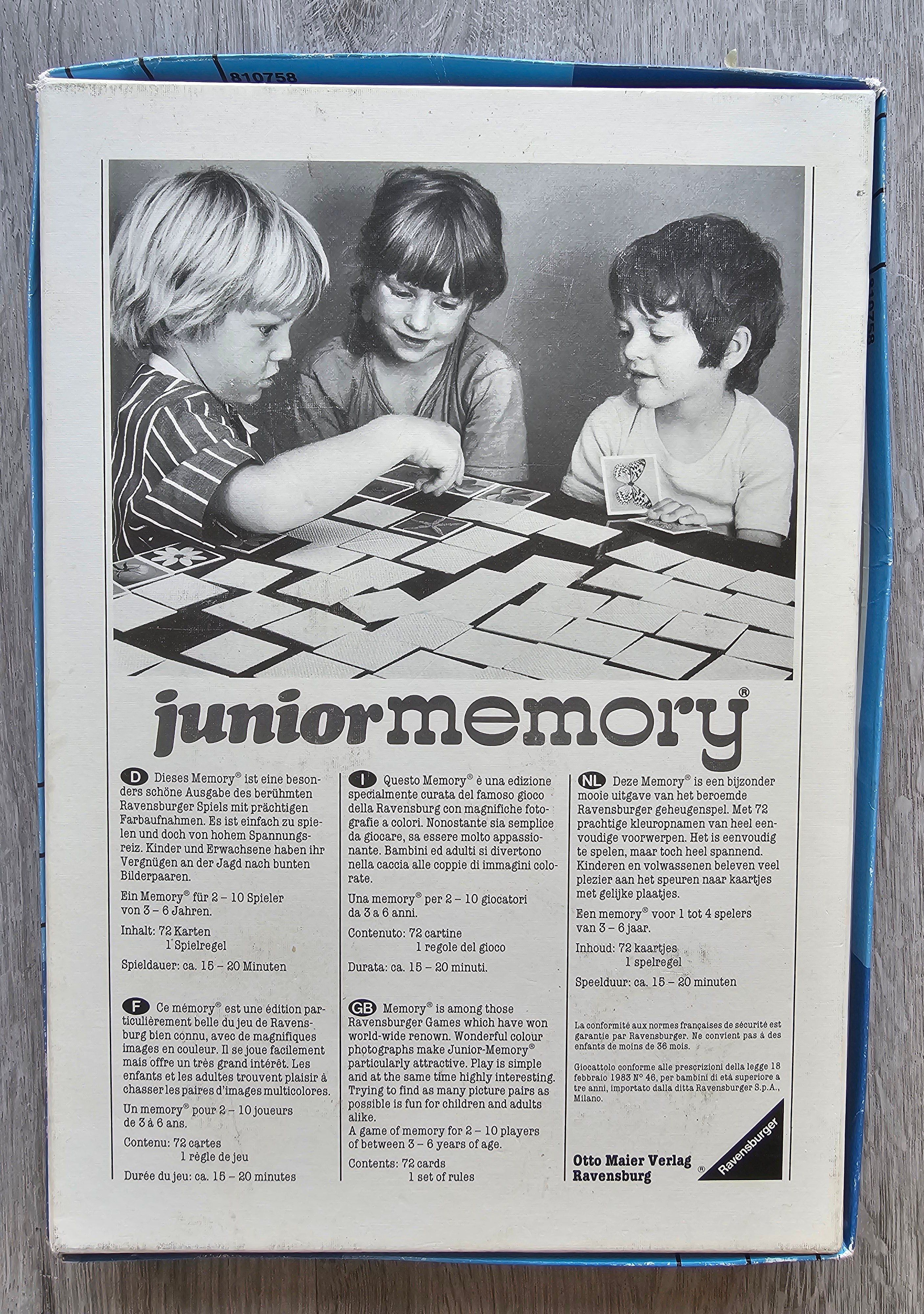 Ravensburger Junior memory spel