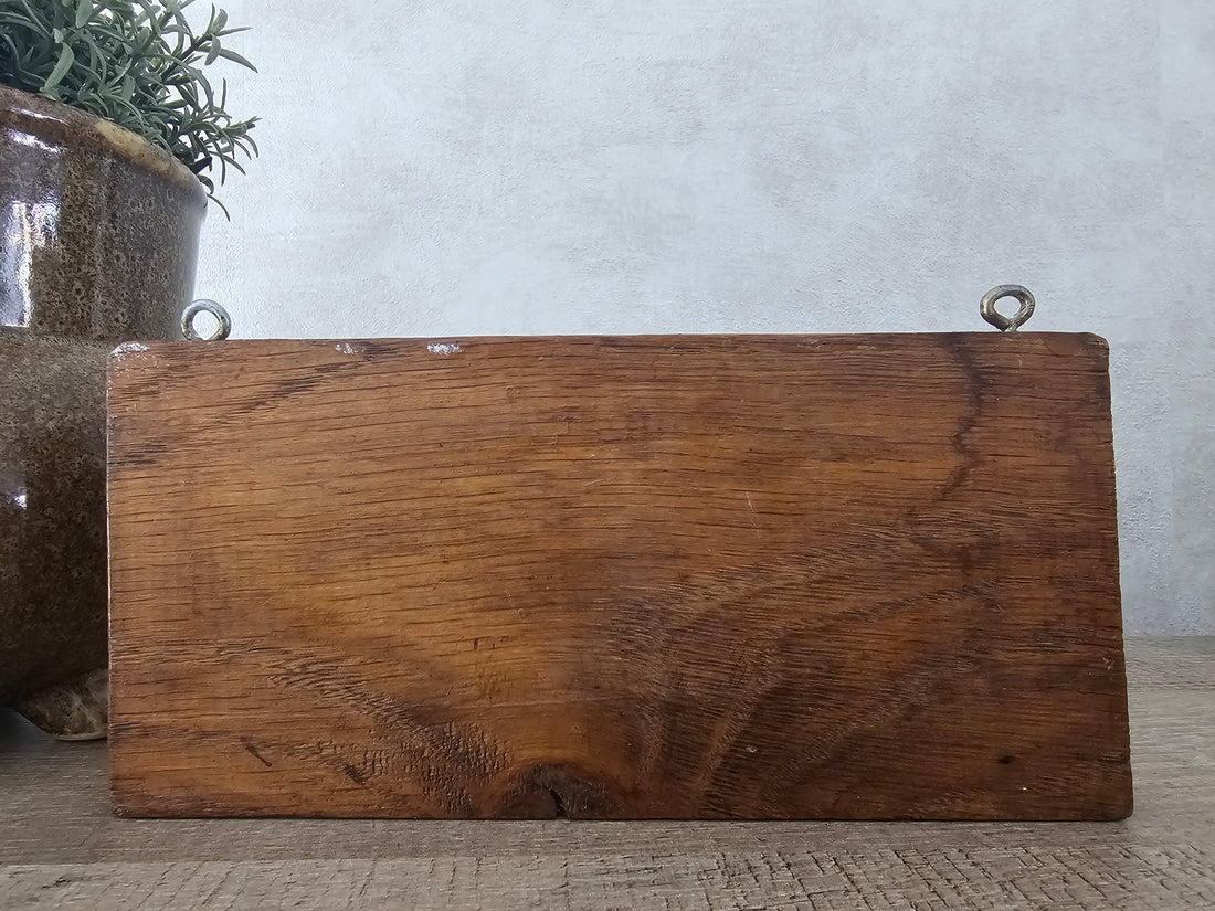 Vintage houten kapstok sleutelrek