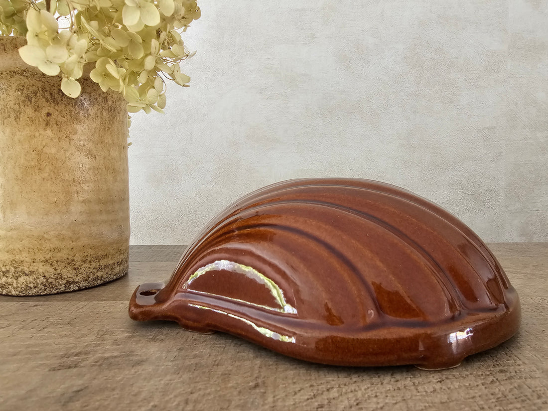 Vintage puddingvorm schelp