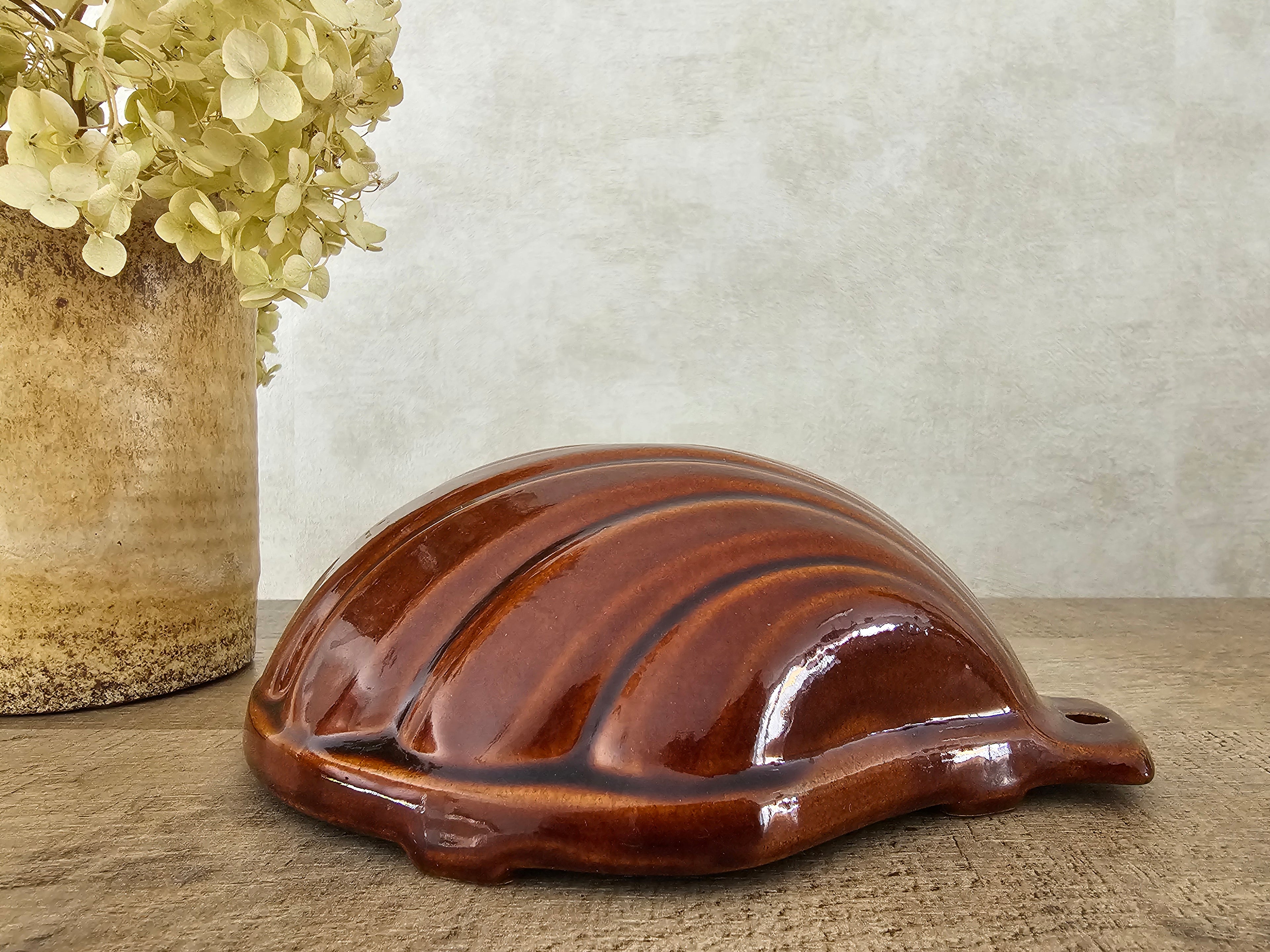 Vintage puddingvorm schelp