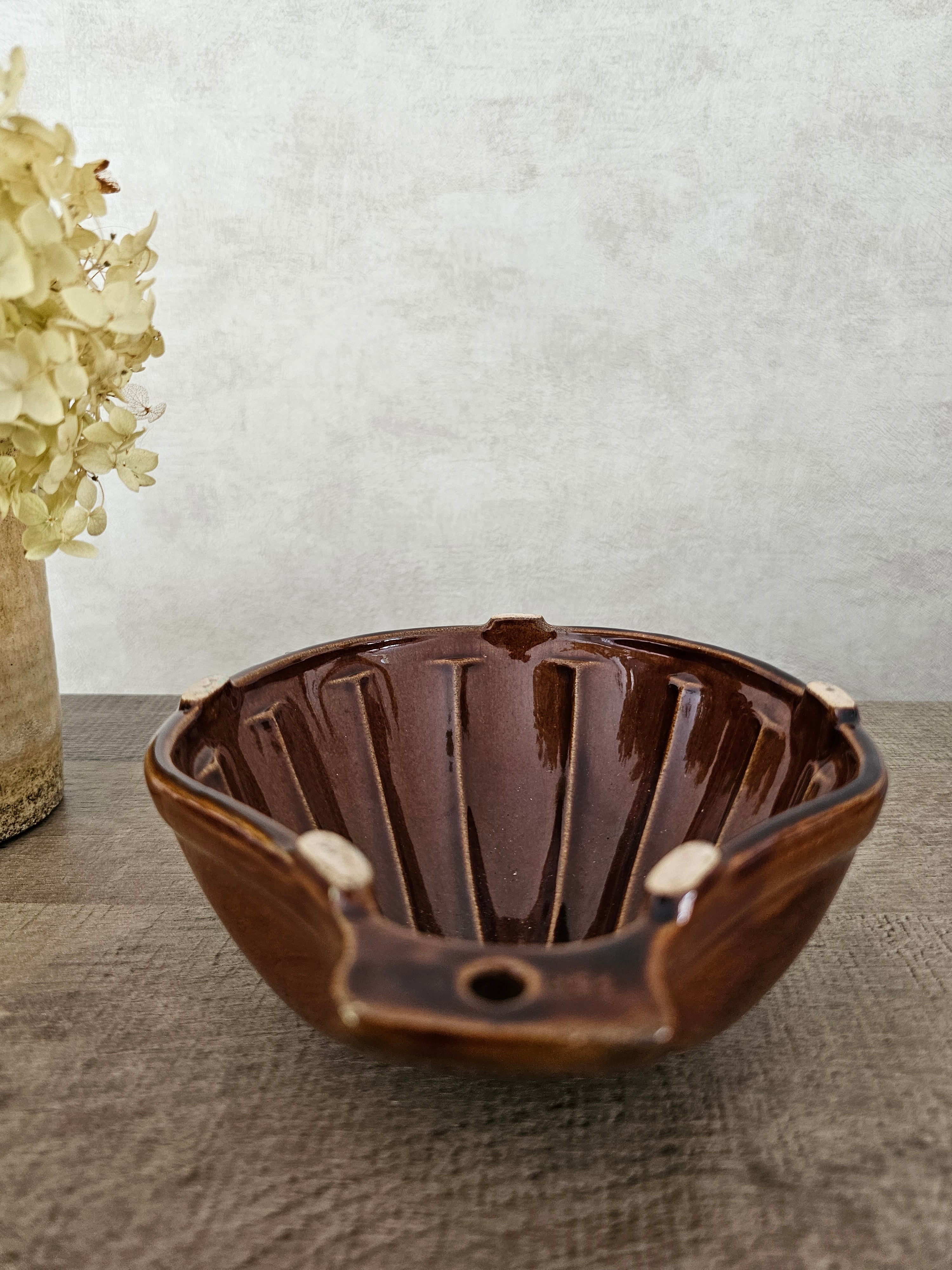 Vintage puddingvorm schelp