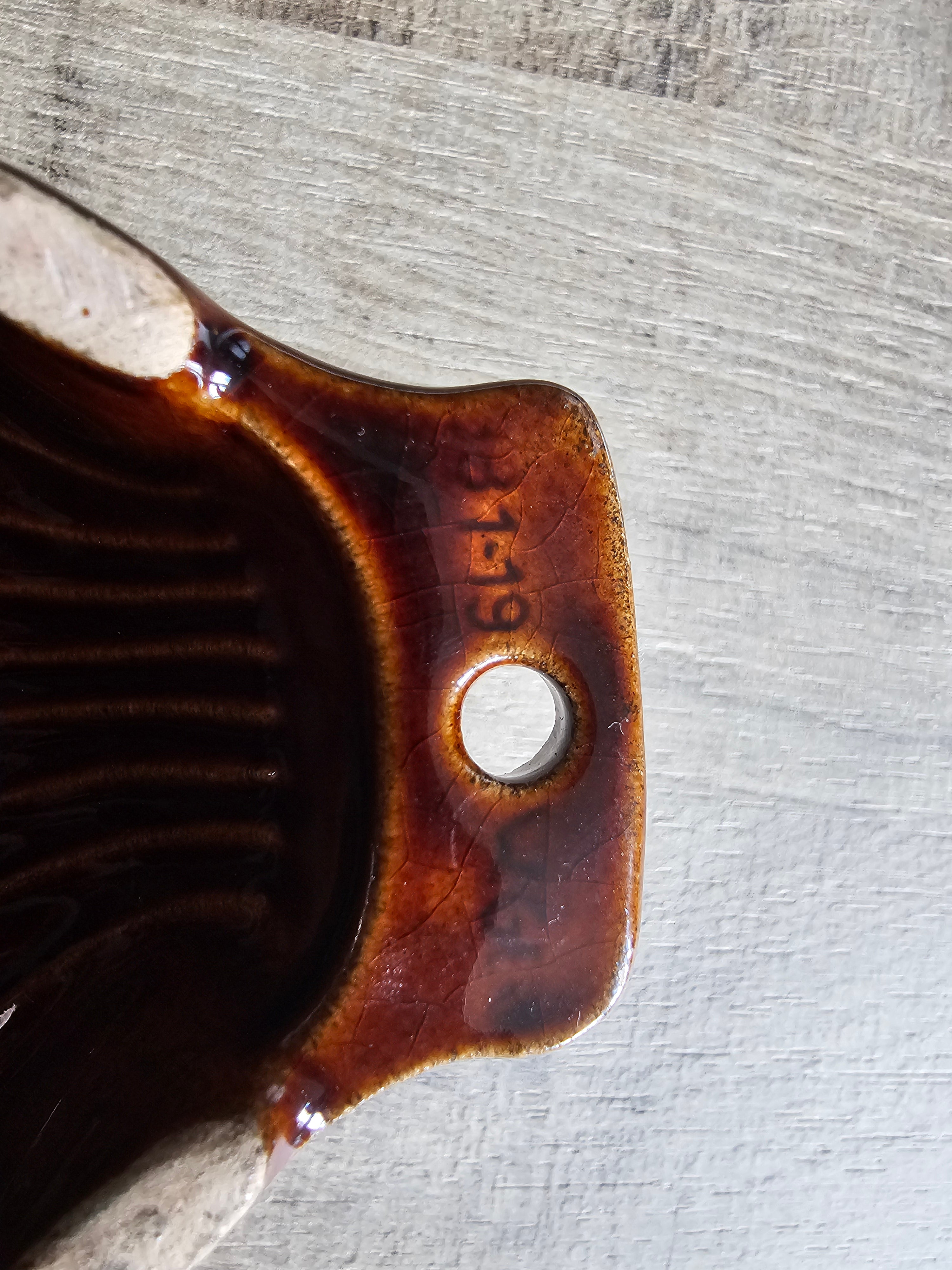 Vintage puddingvorm schelp