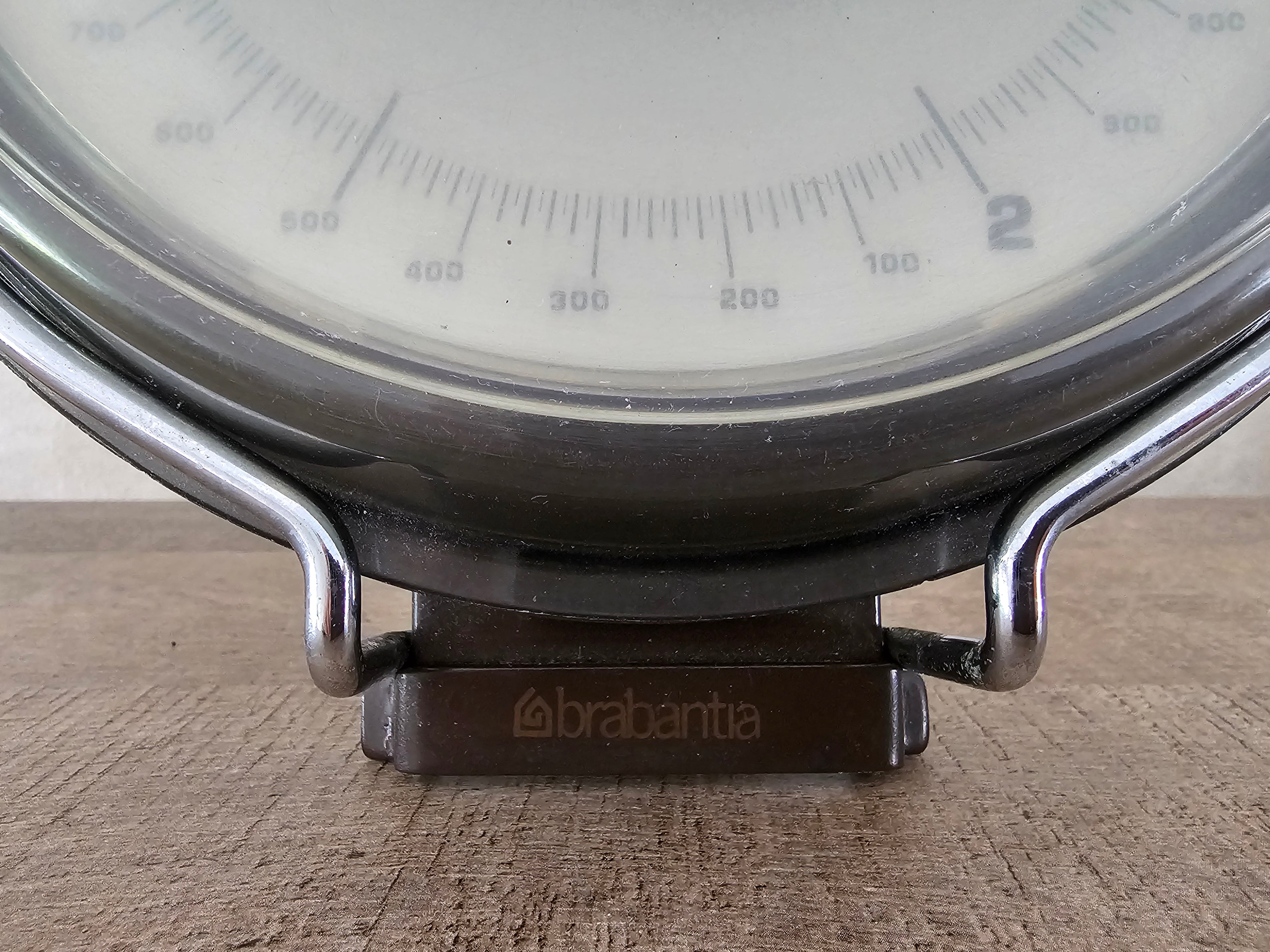 Brabantia jaren 70 keuken weegschaal