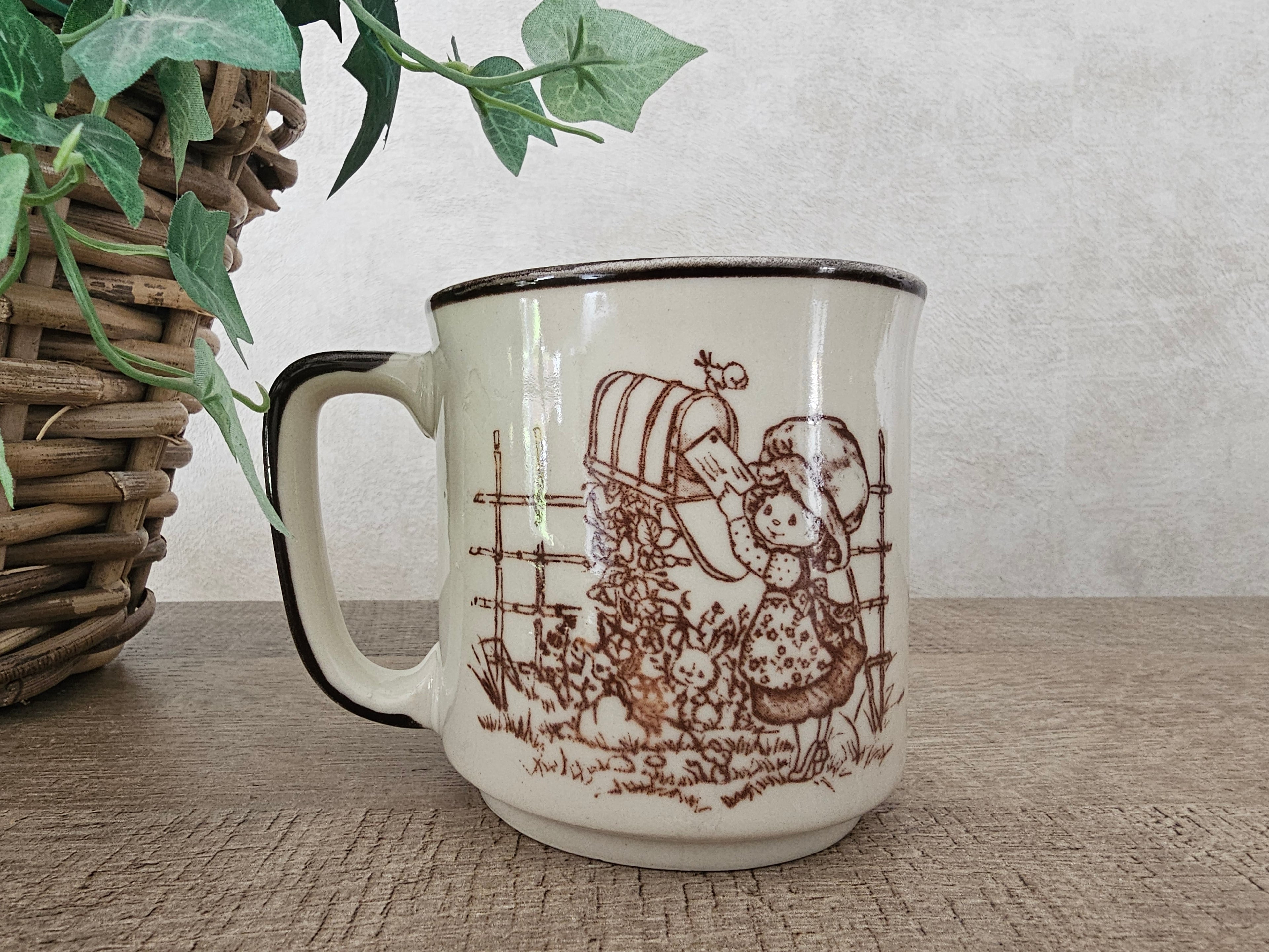 Strawberry shortcake beker "a letter"