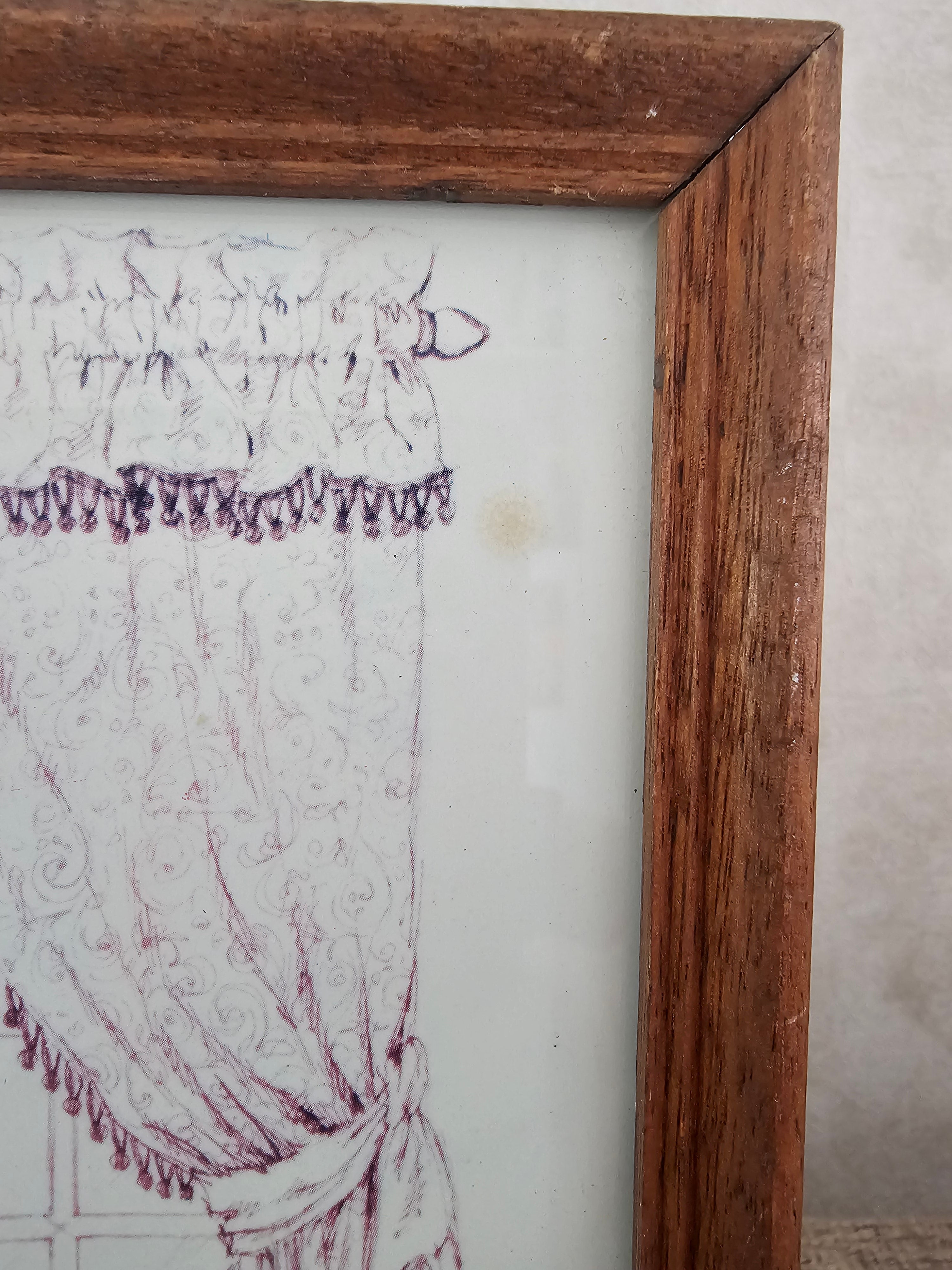 Sarah Kay wanddecoratie "meisje bij het raam"