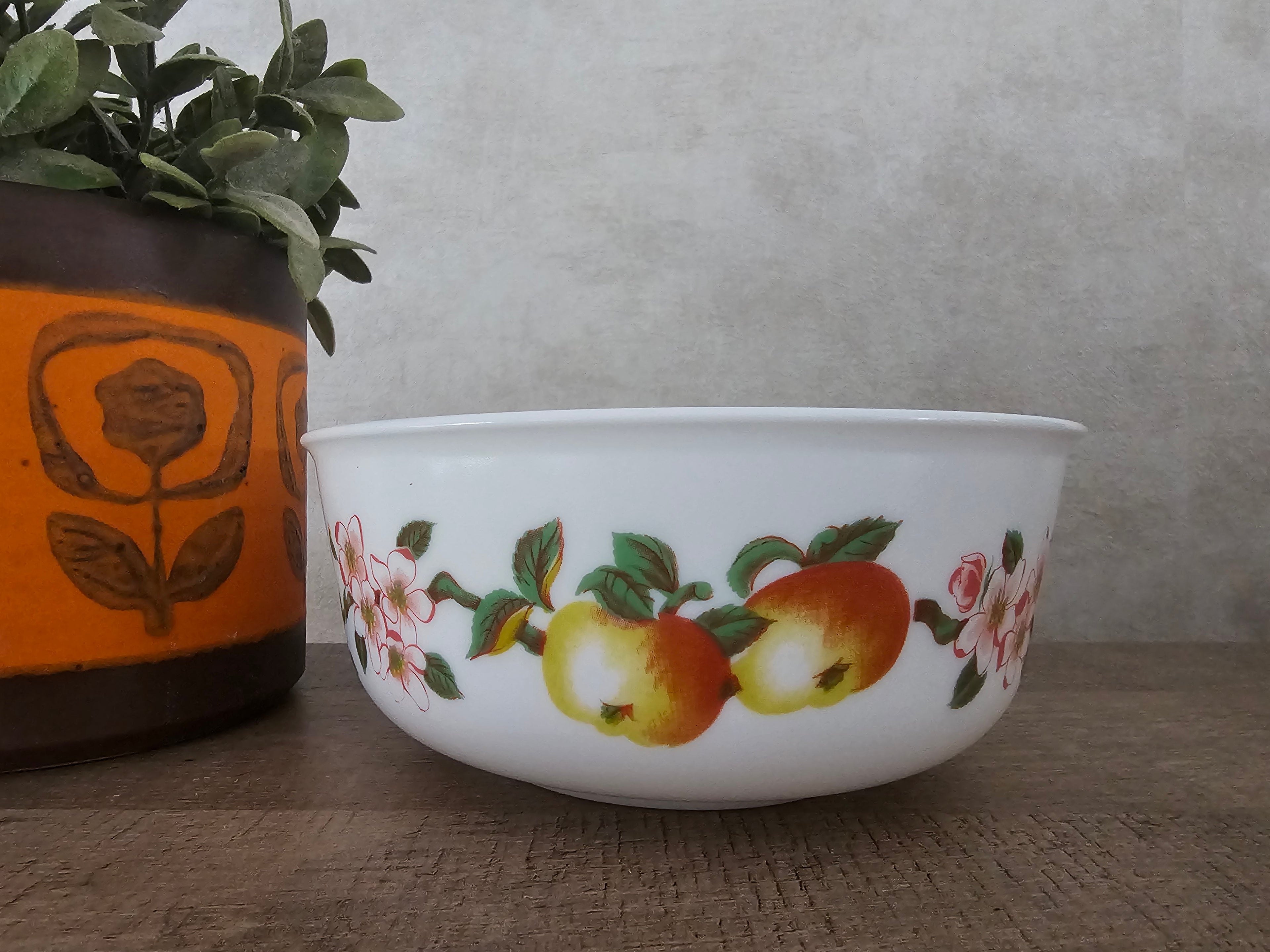 Arcopal appel en bloesem schaal 18 cm