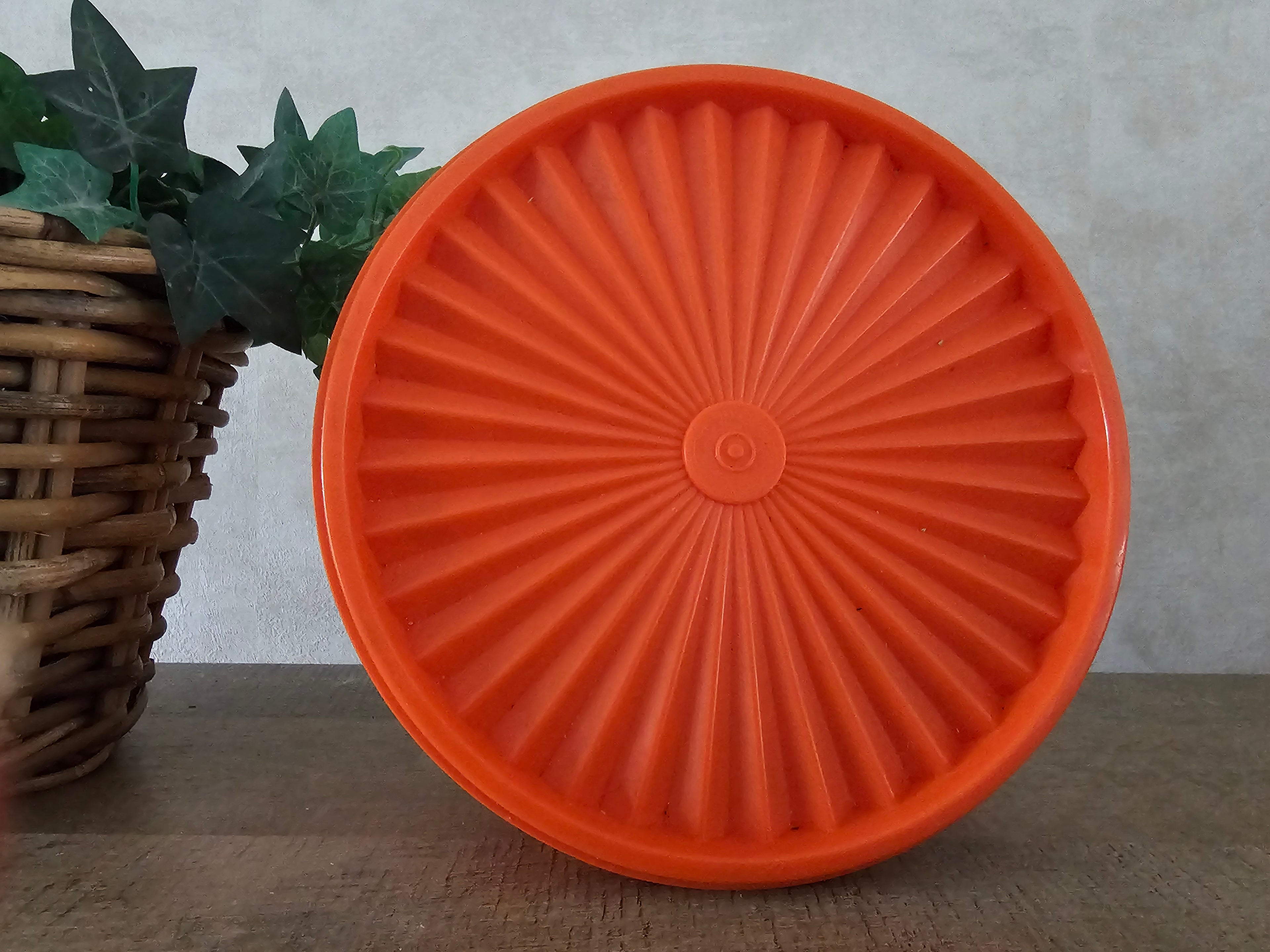 Tupperware roestbruine koektrommel