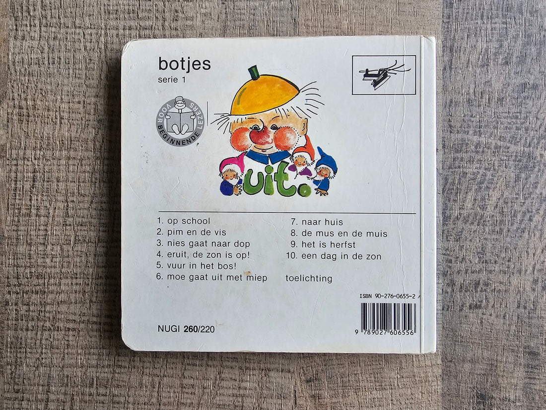 Botjes boekje 5 “vuur in het bos” – vintage kinderboekje deel 5