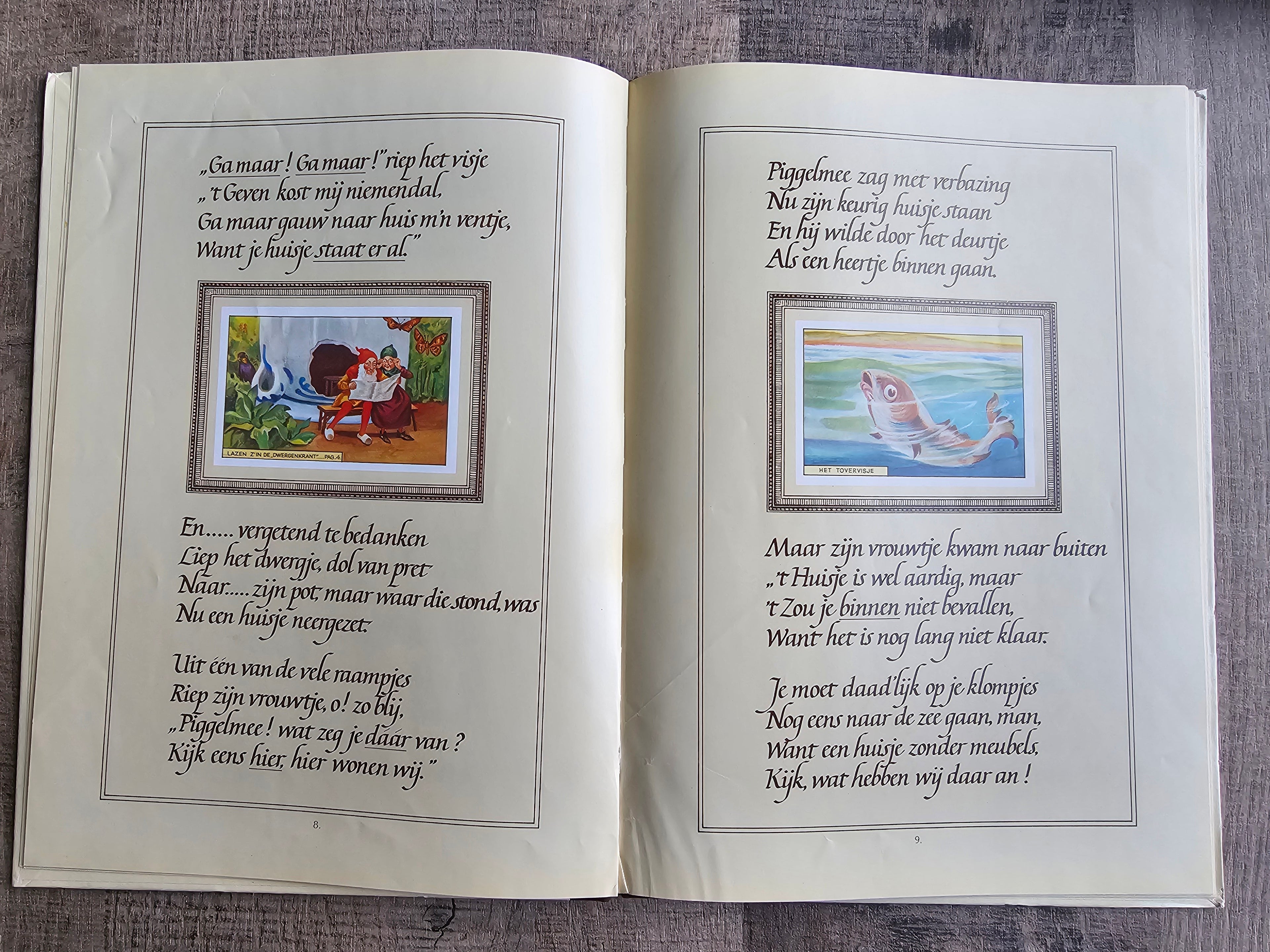 Piggelmee "van het Tovervisje" boek