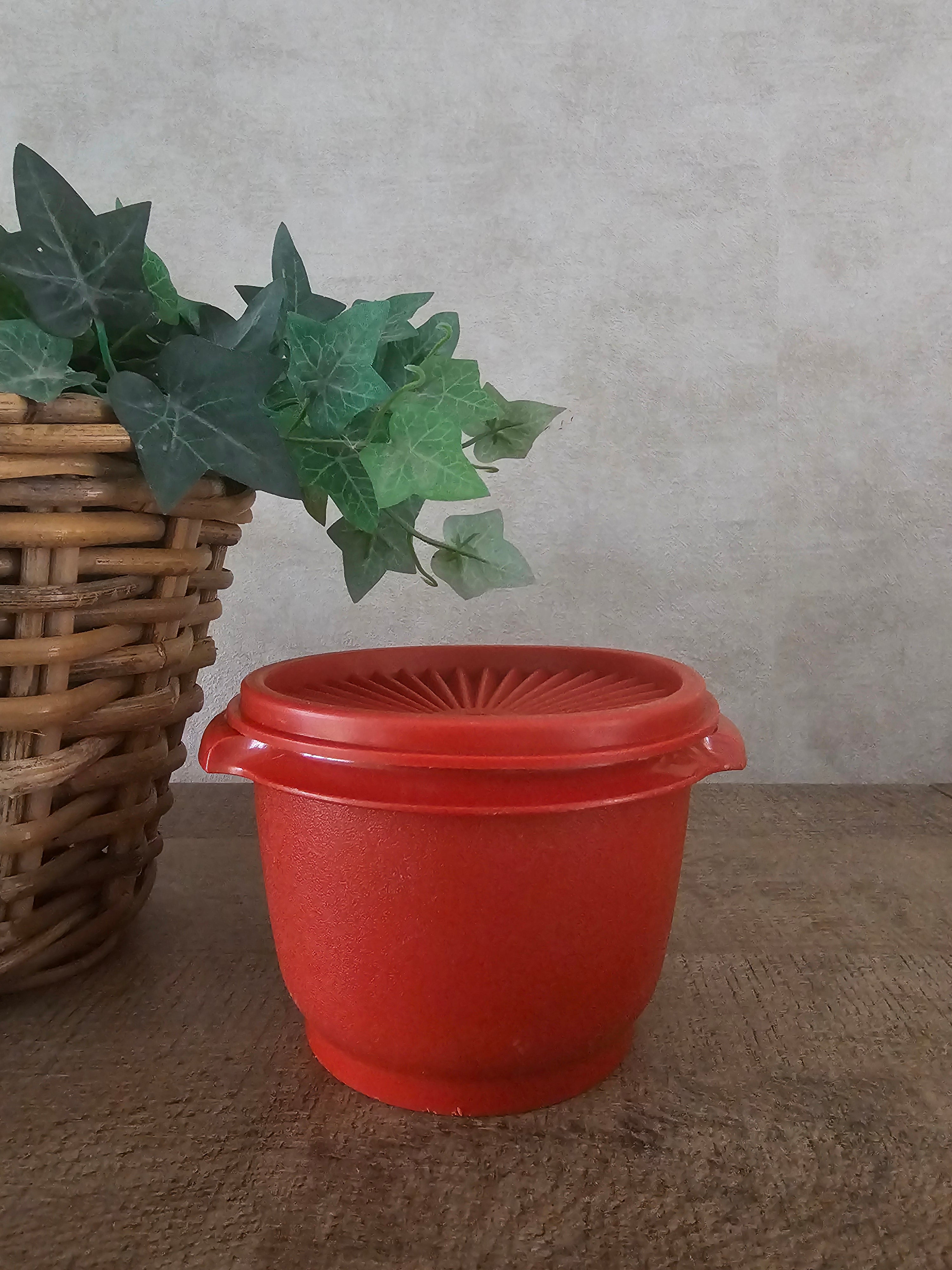 Tupperware trommel met sterdeksel