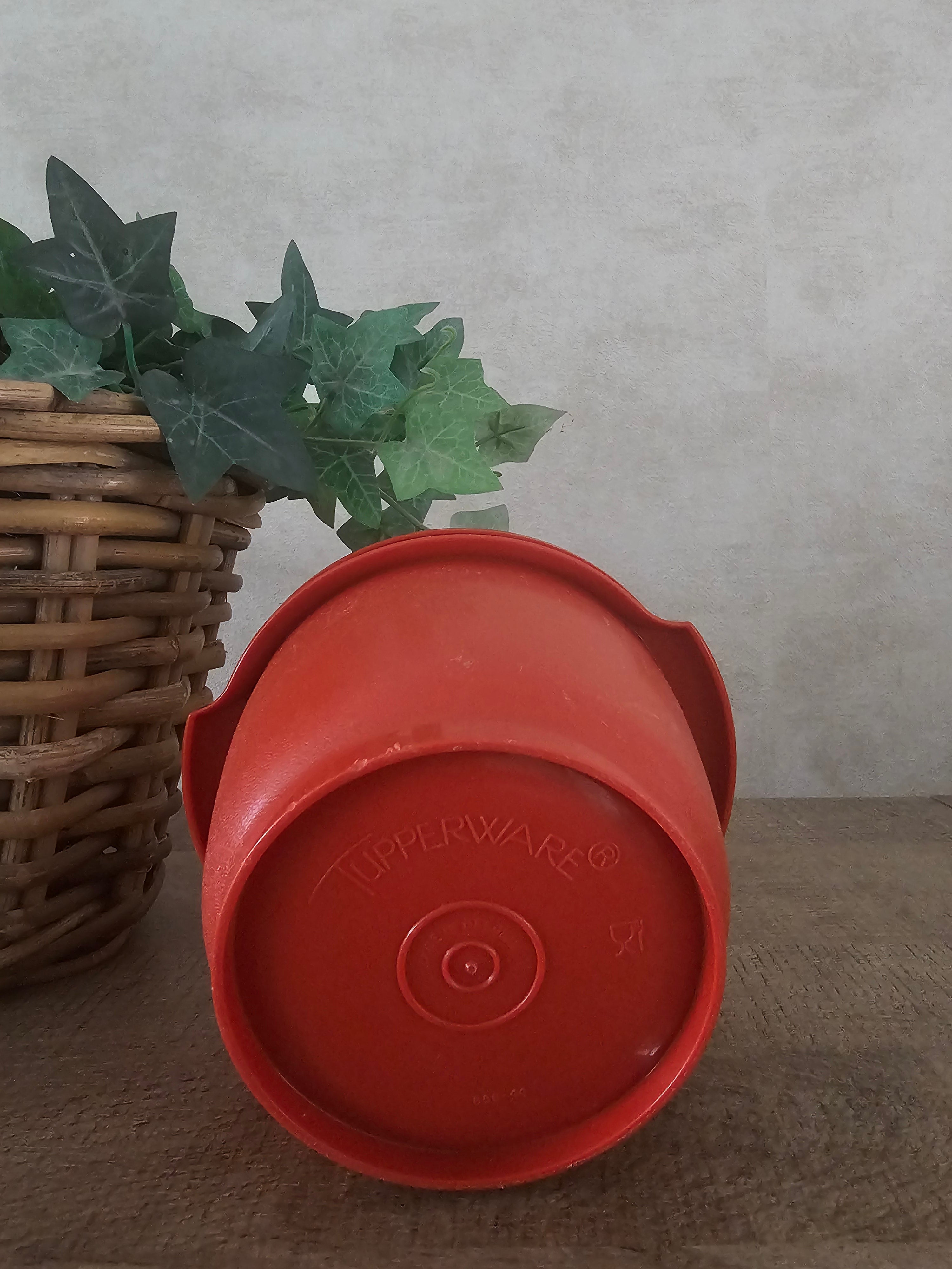 Tupperware trommel met sterdeksel