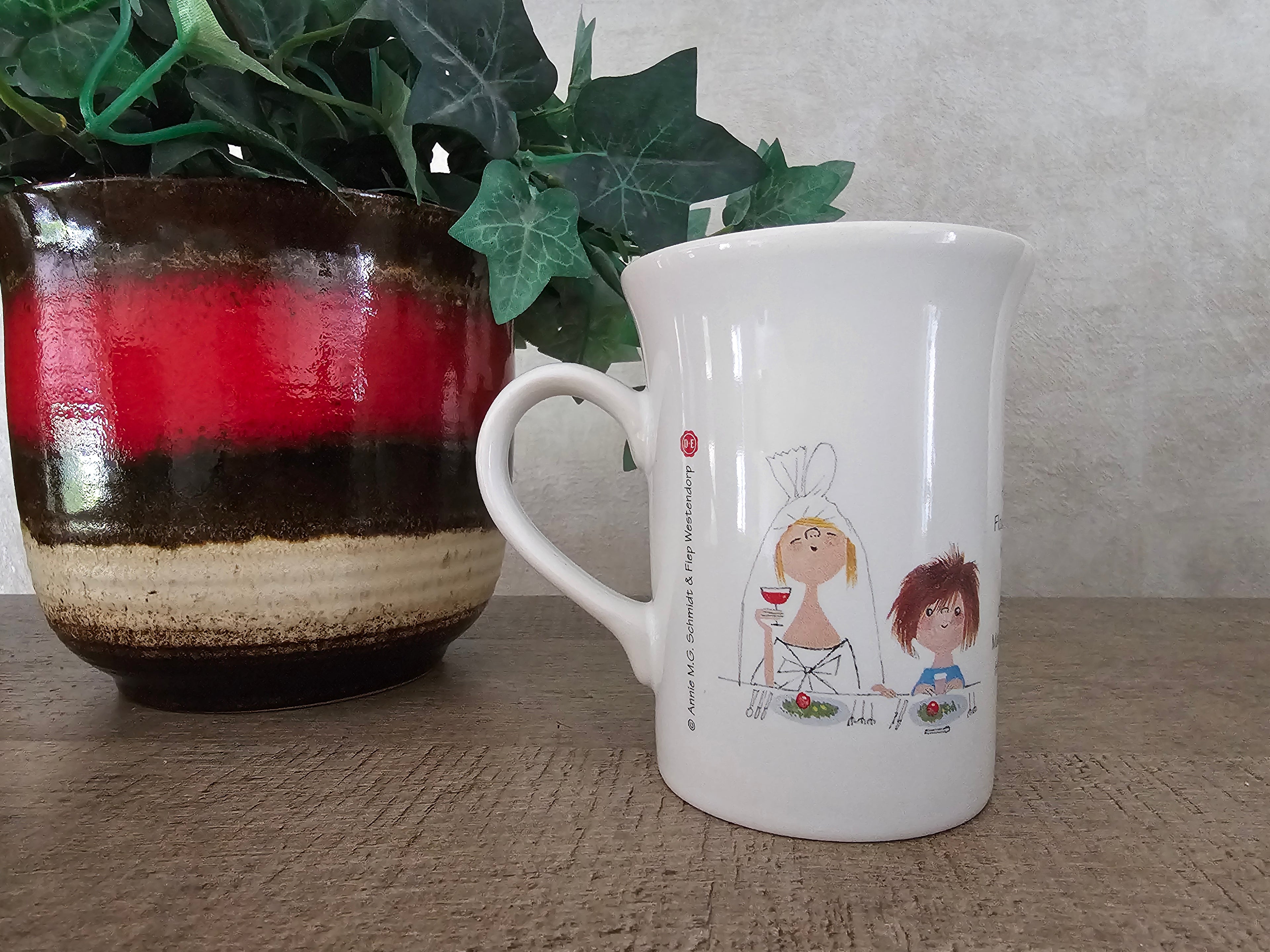 Douwe Egberts beker "Floddertje"