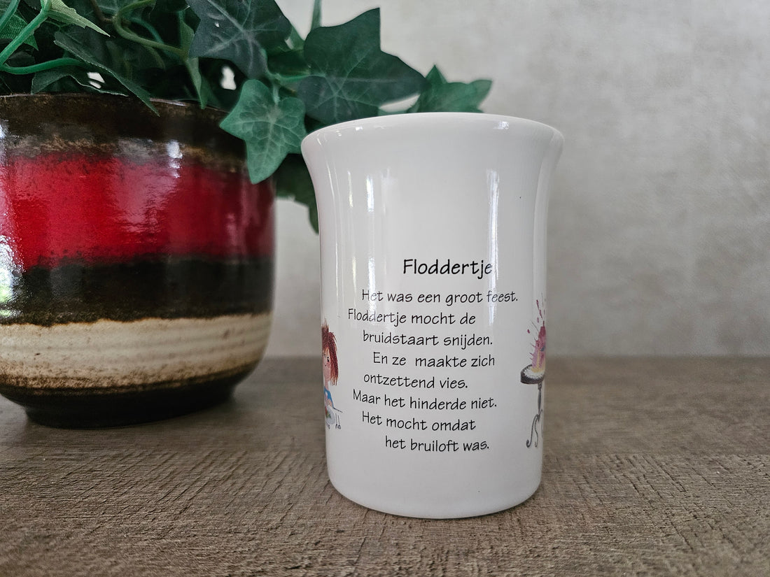 Douwe Egberts beker "Floddertje"