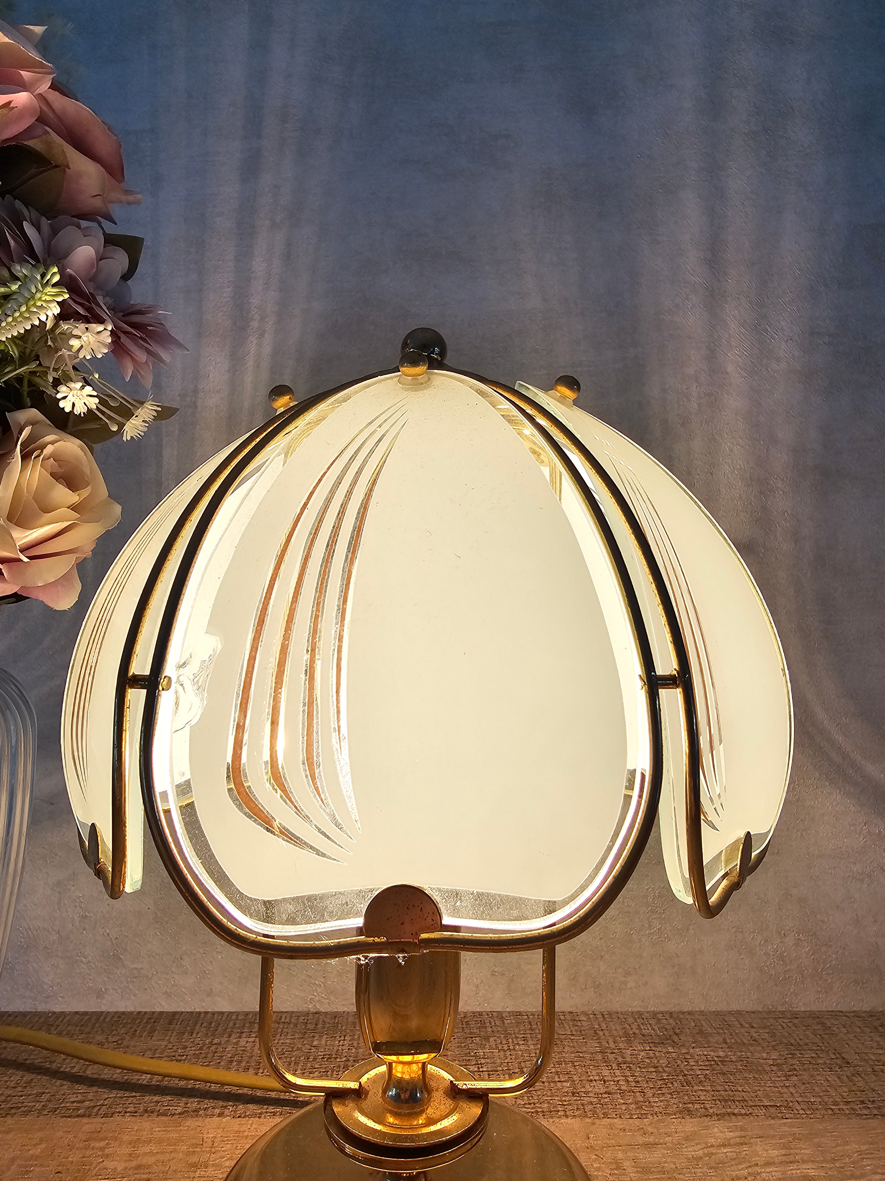 Hollywood Regency stijlvolle tafellamp