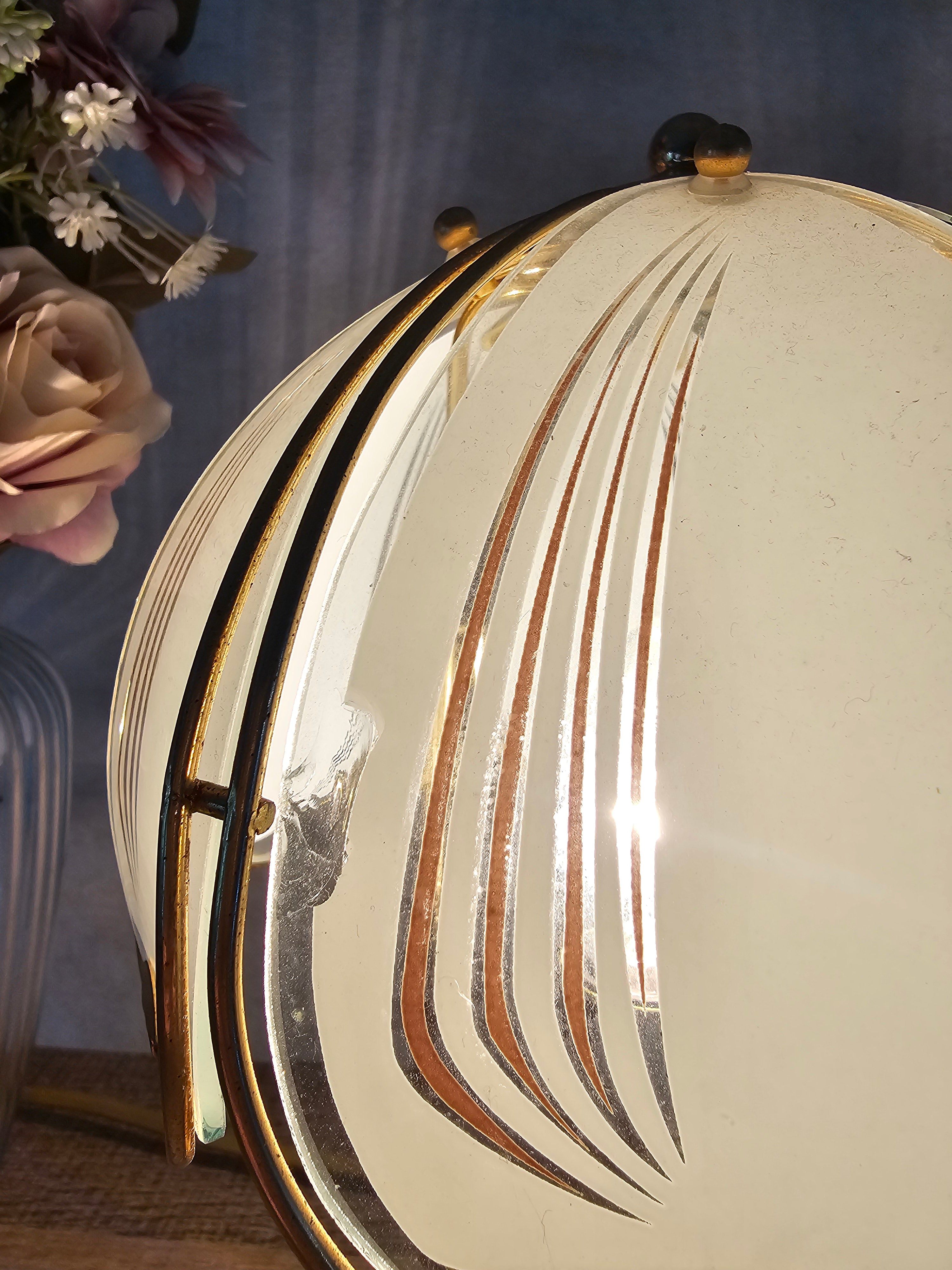 Hollywood Regency stijlvolle tafellamp