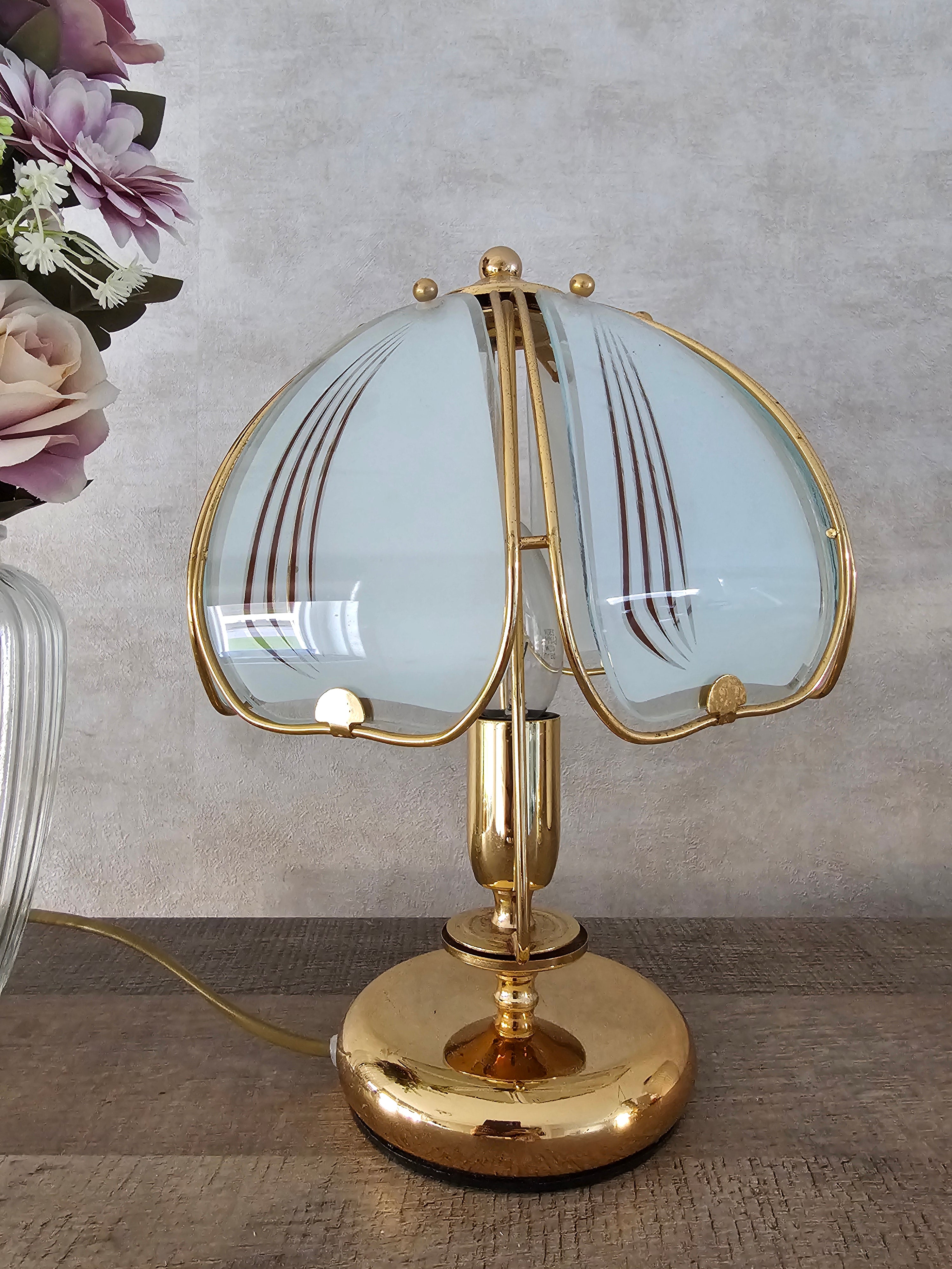 Hollywood Regency stijlvolle tafellamp