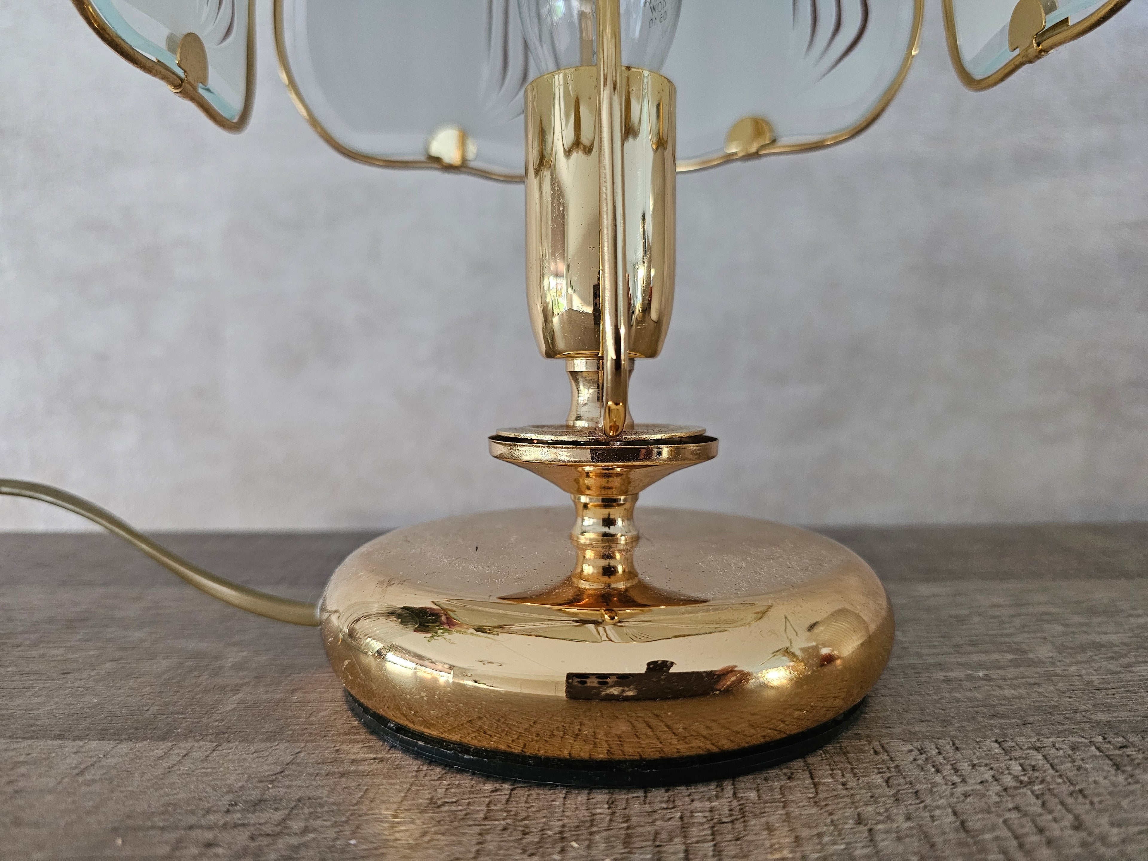 Hollywood Regency stijlvolle tafellamp