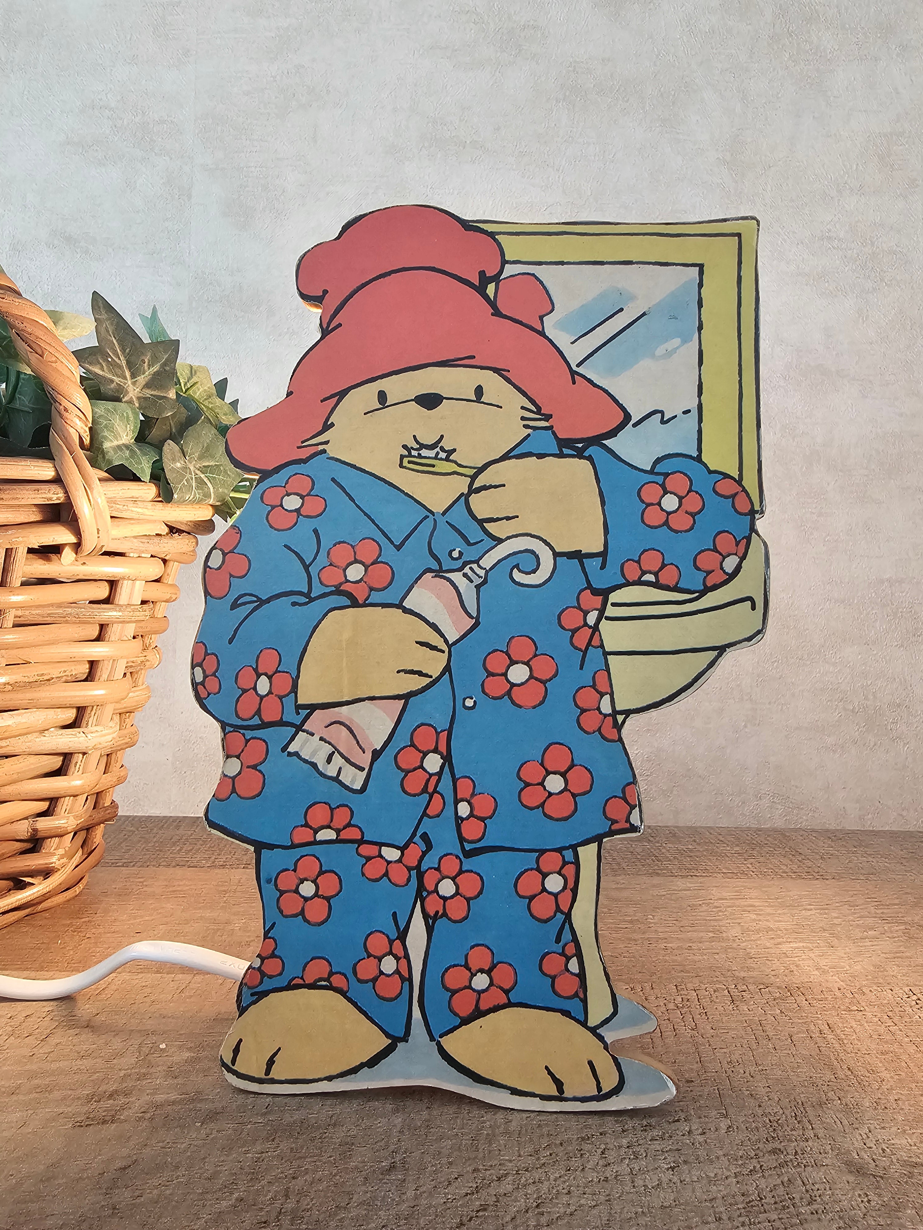 Paddington beer houten wandlamp