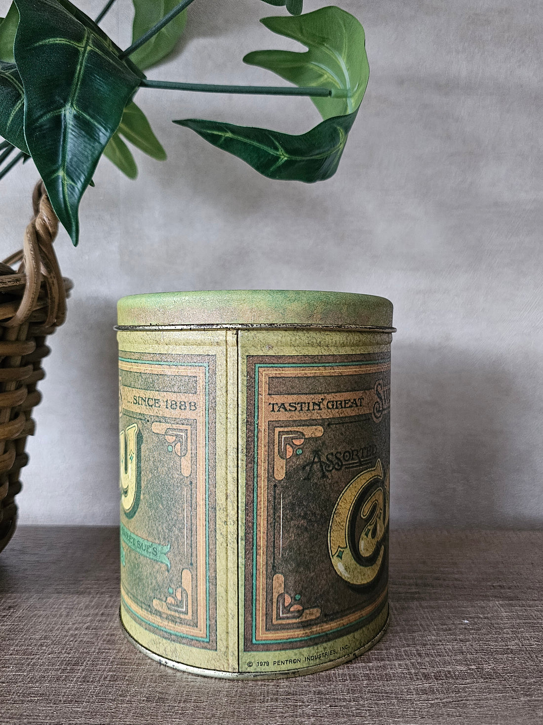 Vintage Amerikaans blik "Candy"