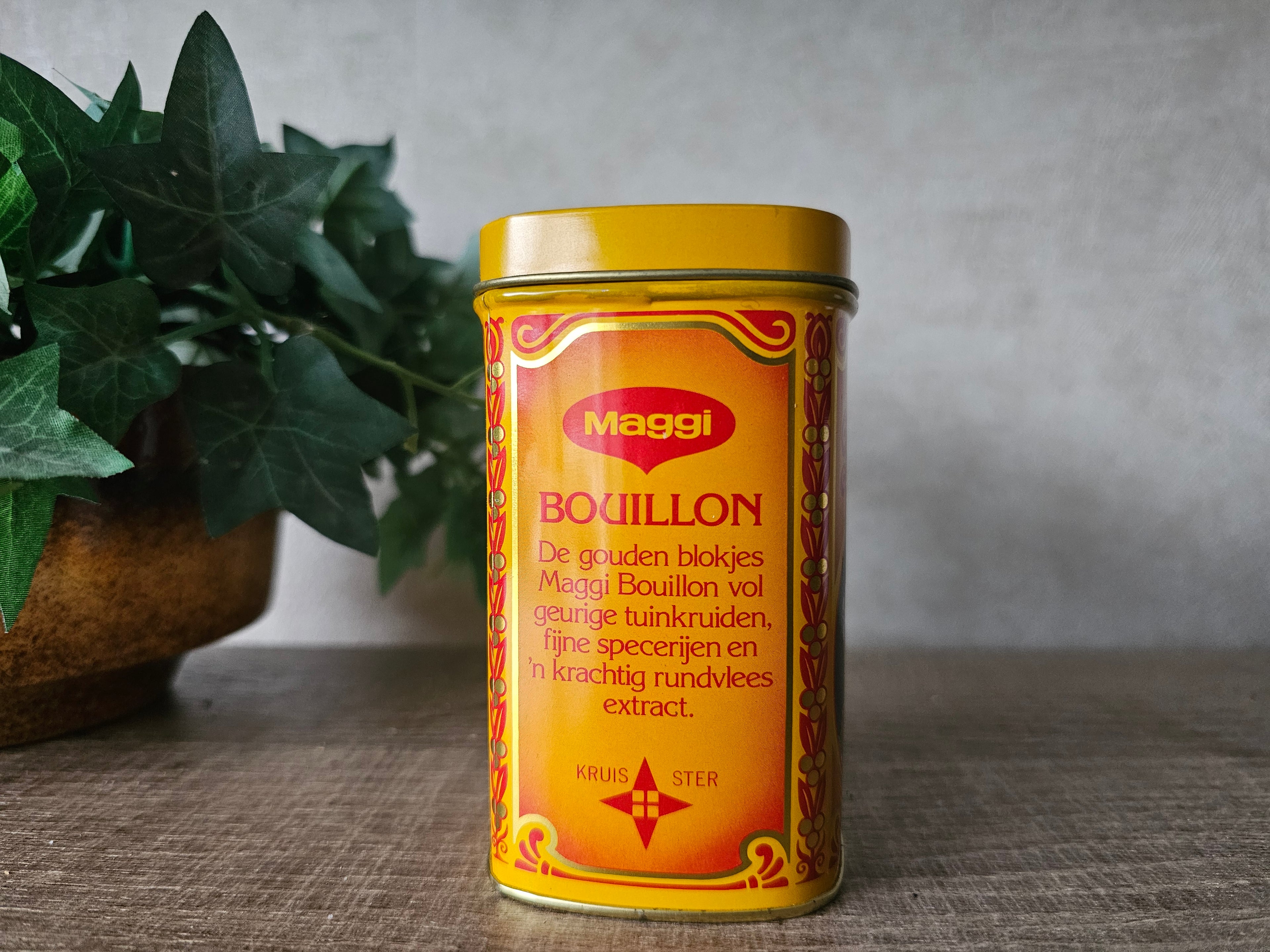 Vintage Nestlé Maggi Bouillonblikje jaren 80