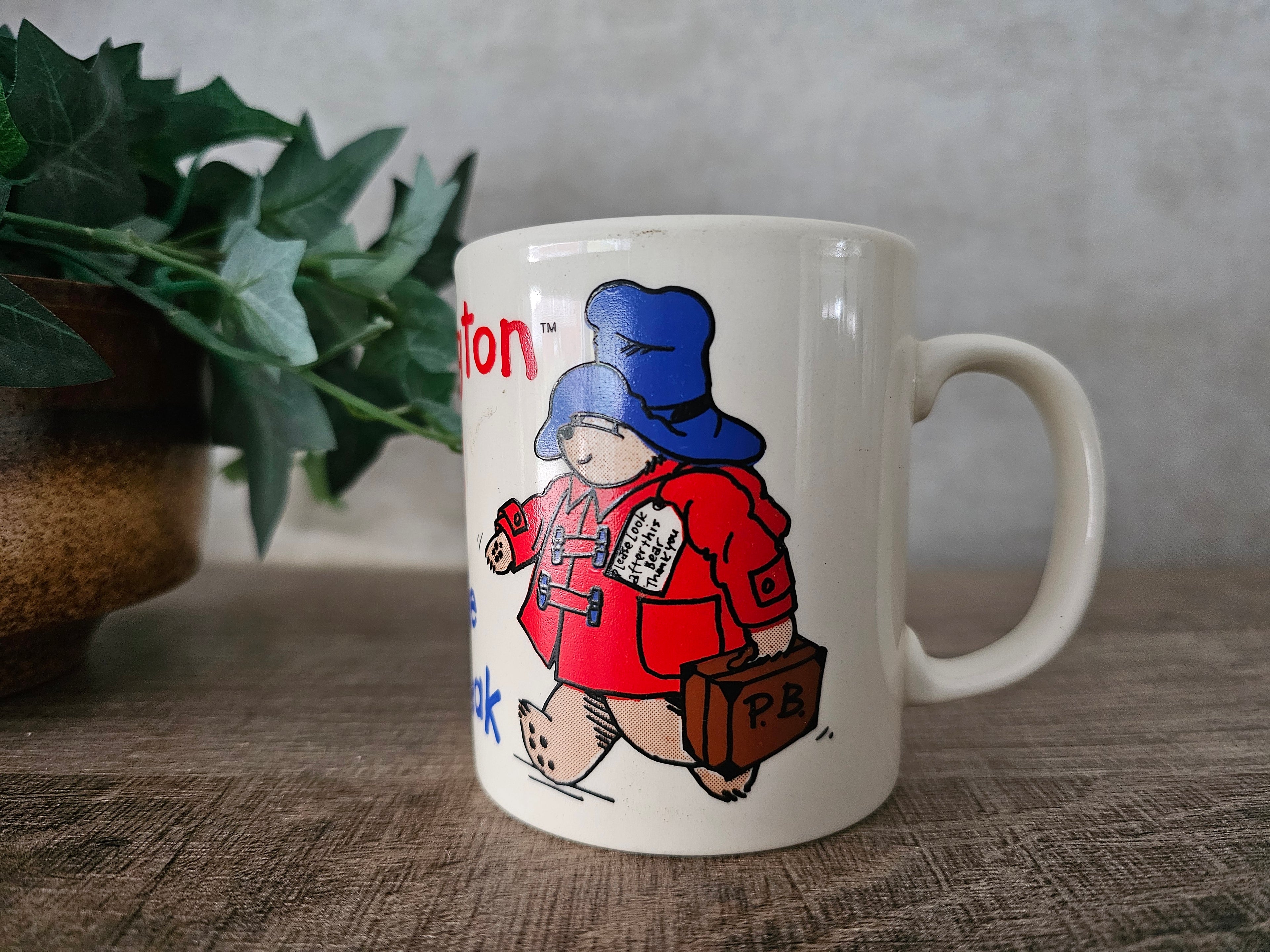 Douwe Egberts Paddington beer "Take a break" beker