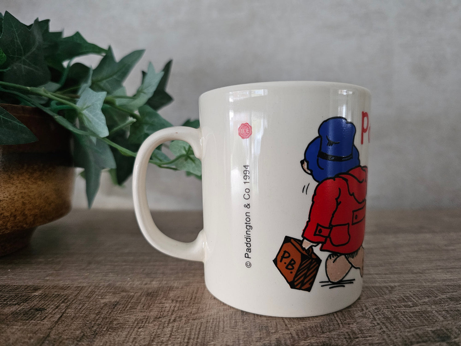 Douwe Egberts Paddington beer "Take a break" beker