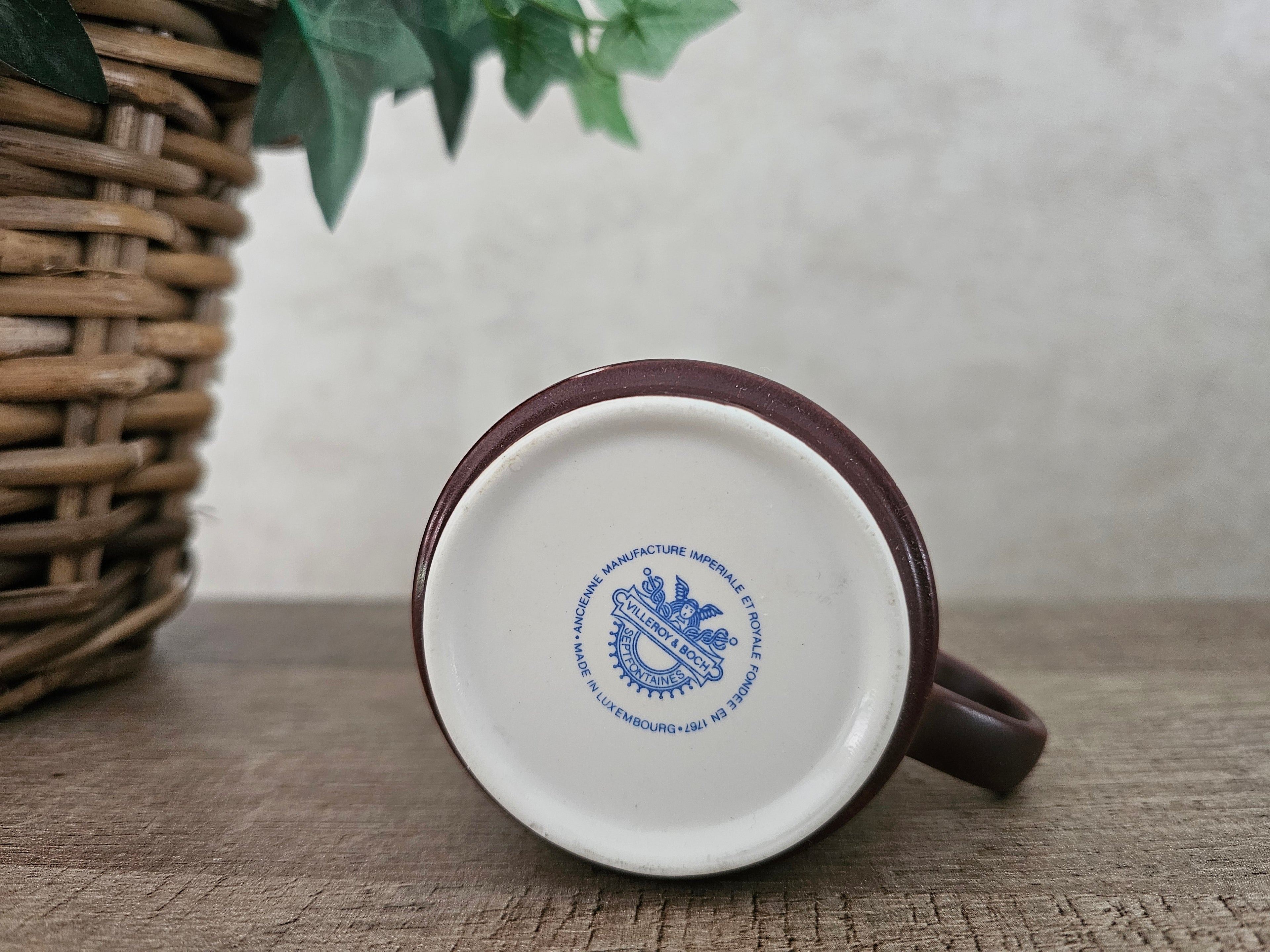 Villeroy Boch Douwe Egberts koffie beker "Freule Stans"