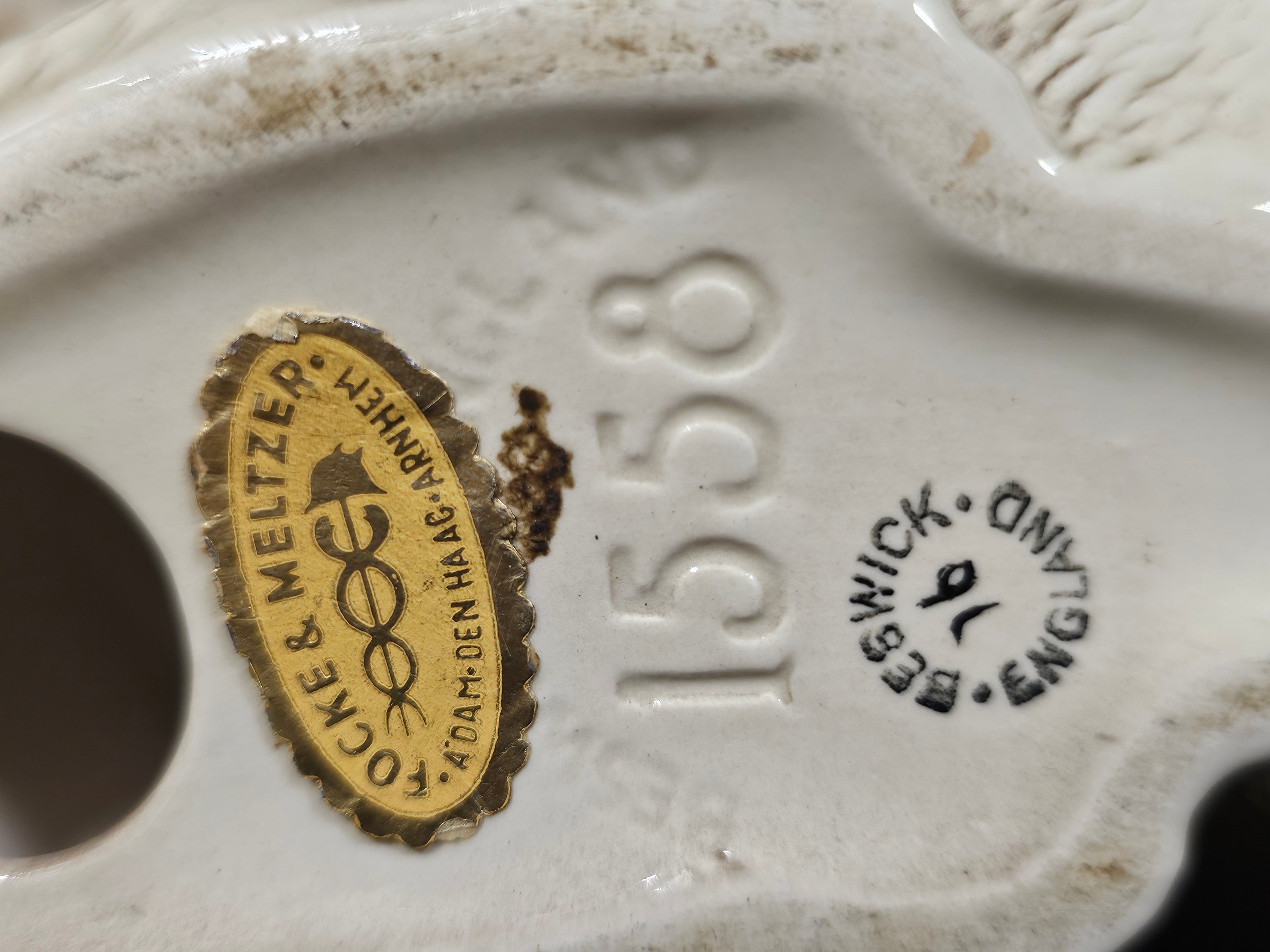 Beswick England vintage beeld poes