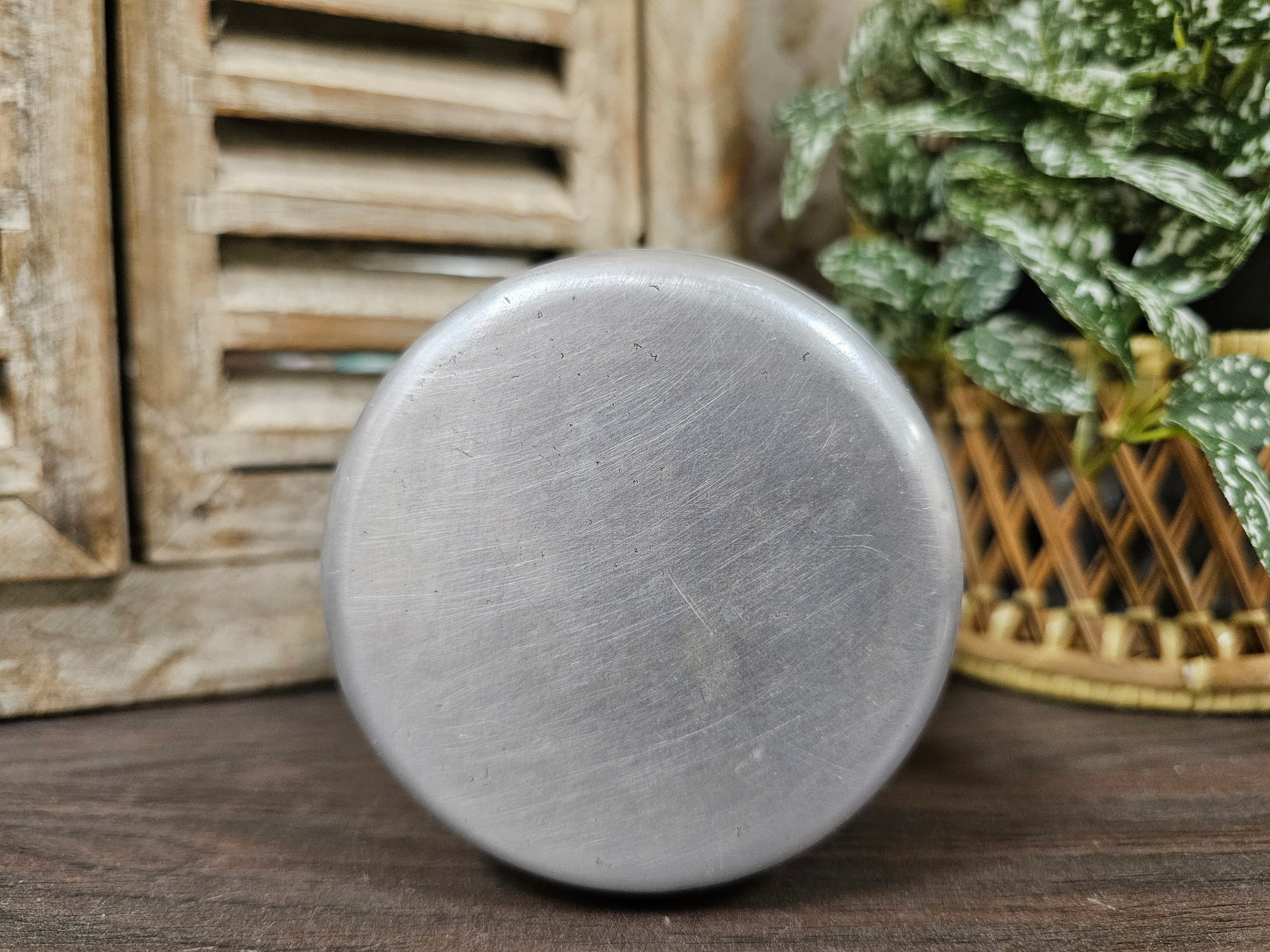 Emaille kleine voorraadbus "Kruiden"