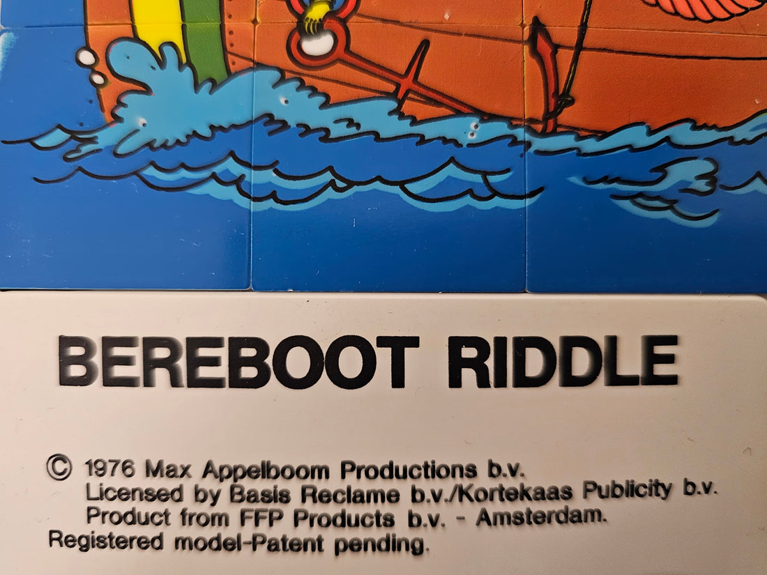 Vintage Bereboot schuifpuzzel (1976)