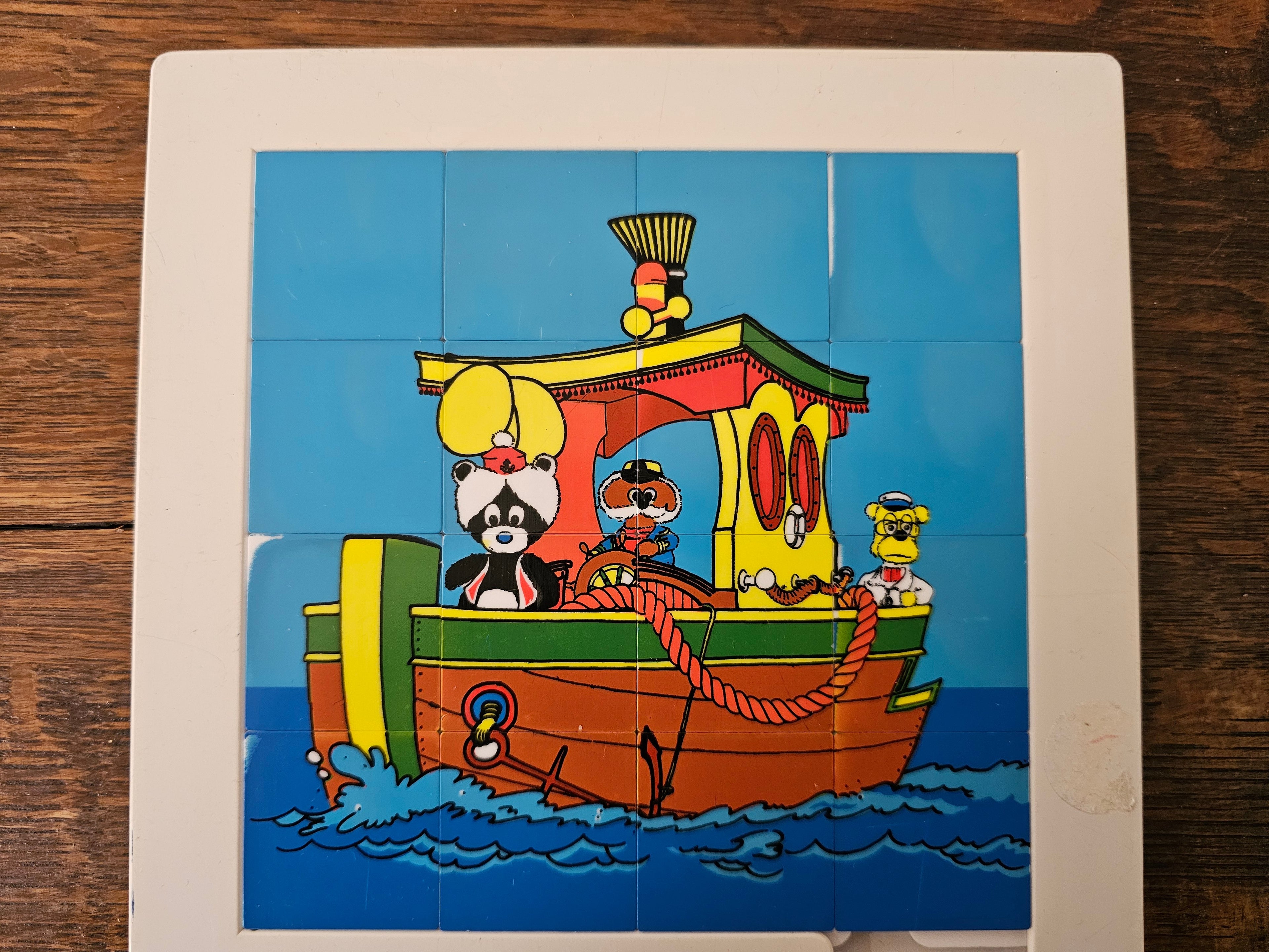 Vintage Bereboot schuifpuzzel (1976)