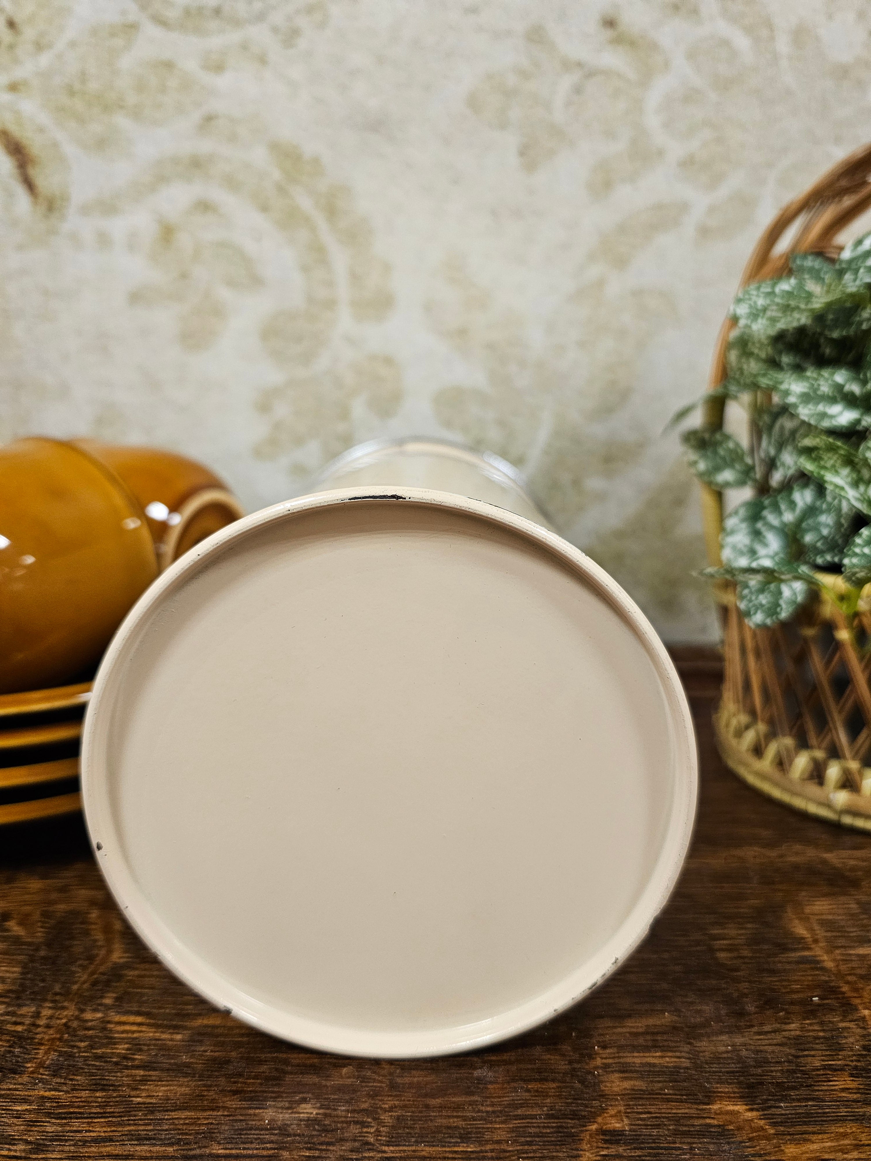 Brabantia cremekleur blik "Beschuit"