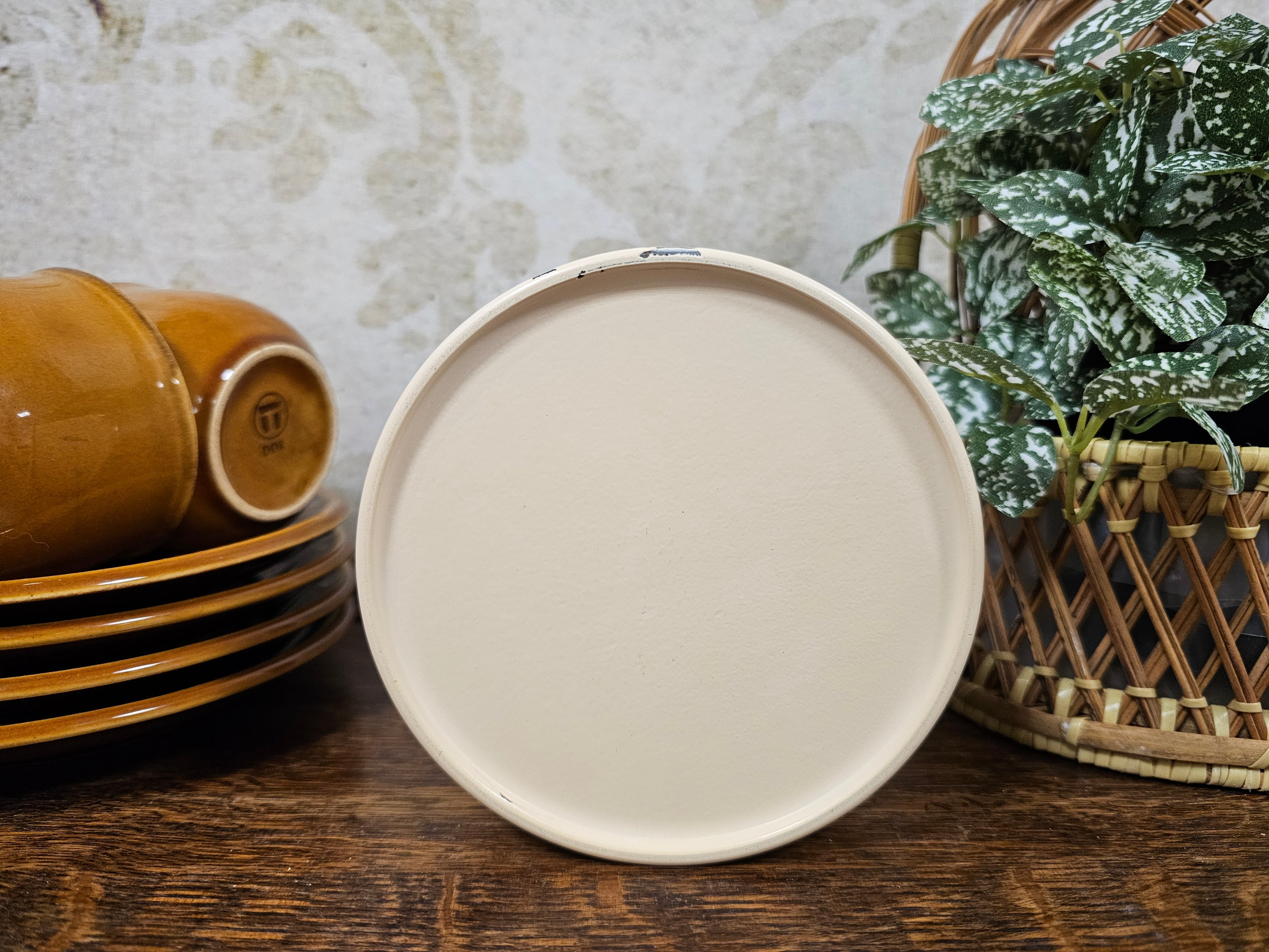 Brabantia cremekleur blik