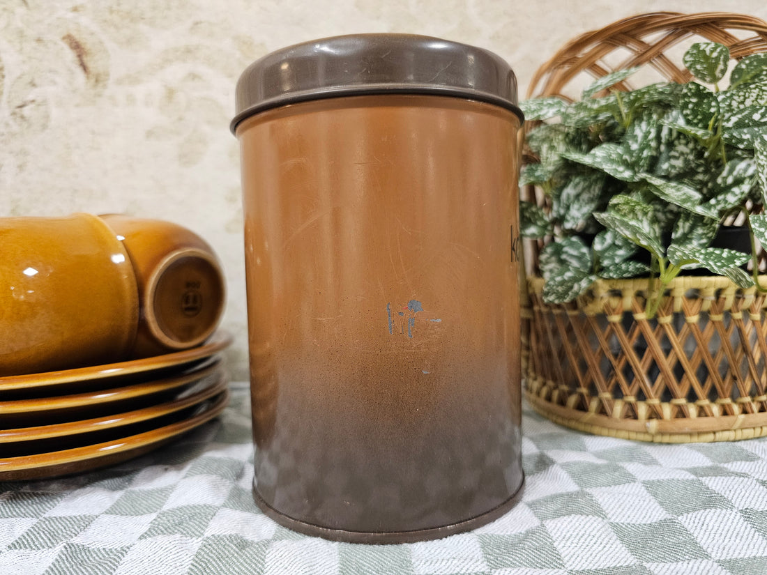 Brabantia shadow brown blik "koffie"