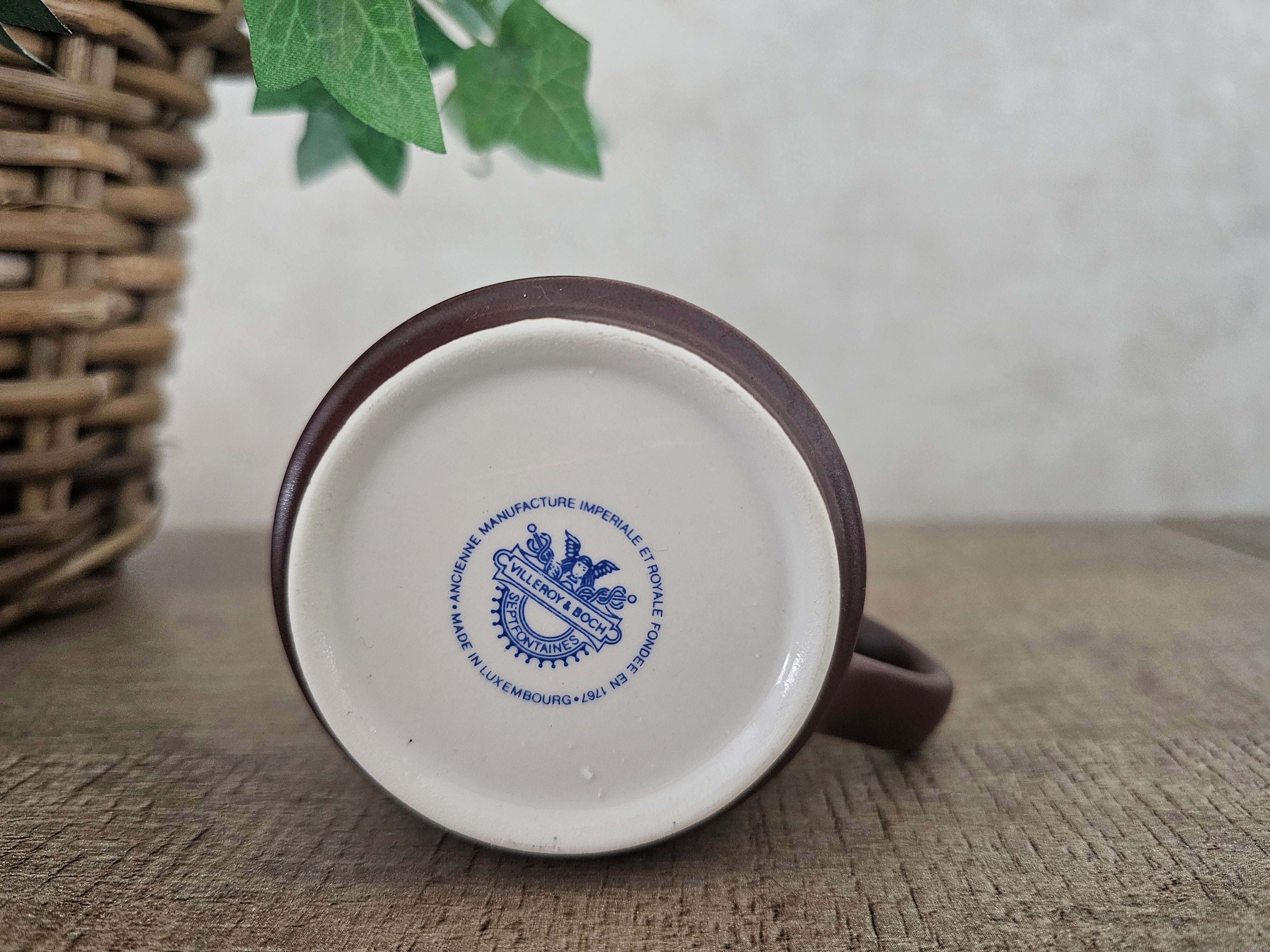 Douwe Egberts Villeroy Boch koffie beker " Siem de schipper"