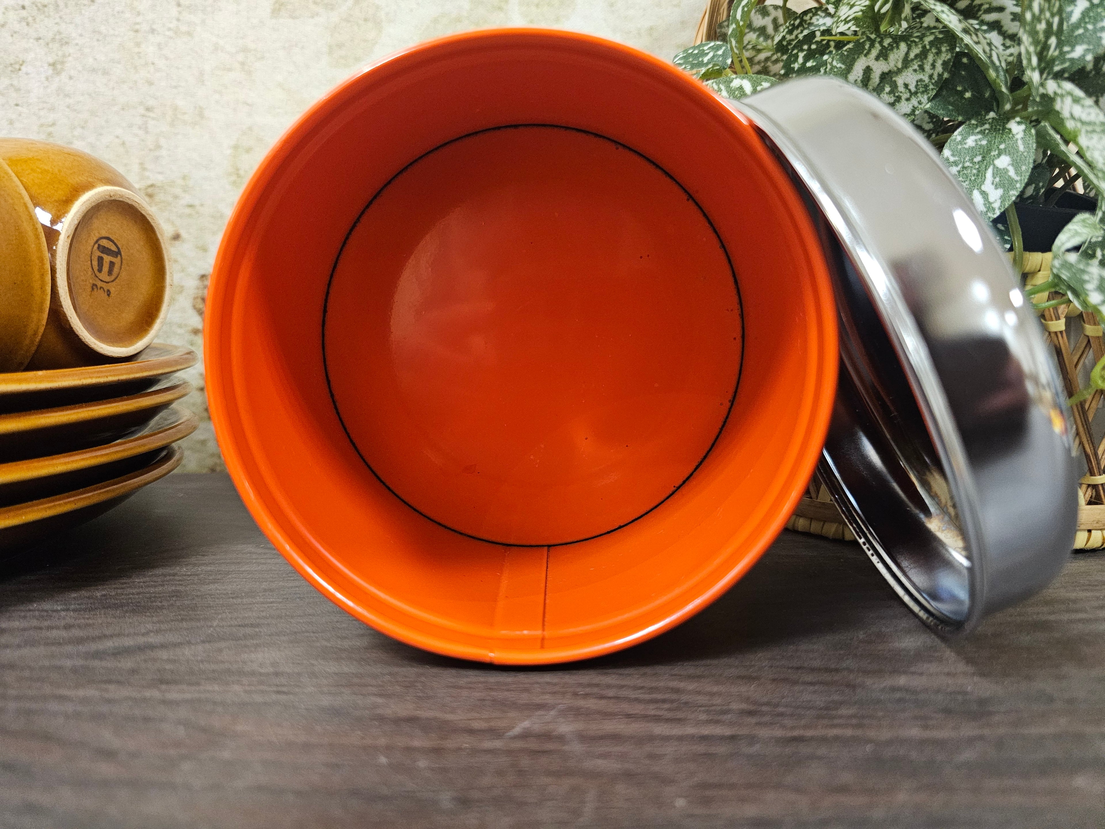 Brabantia oranje Diane klein blik