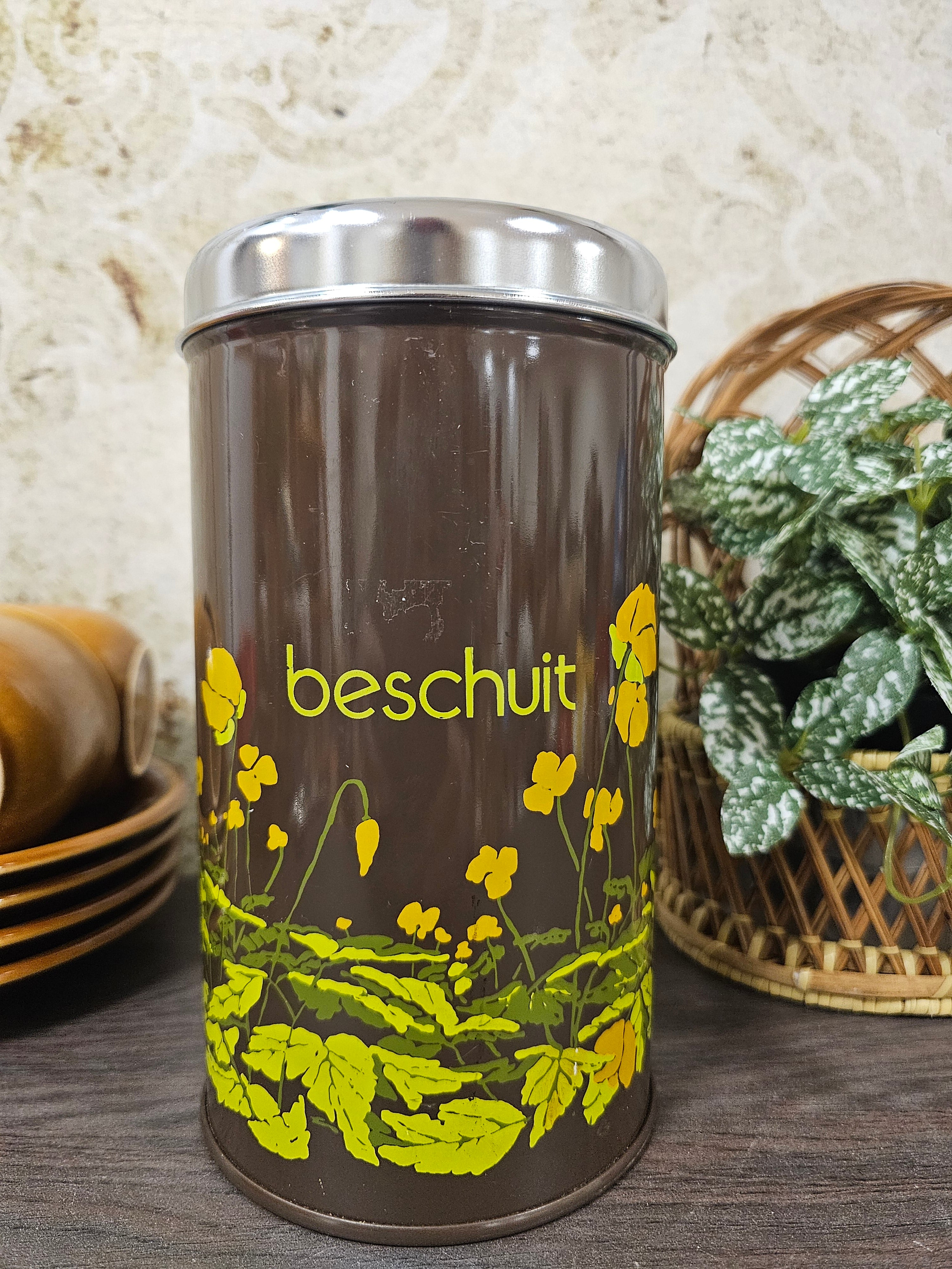 Brabantia beschuit blik boterbloem