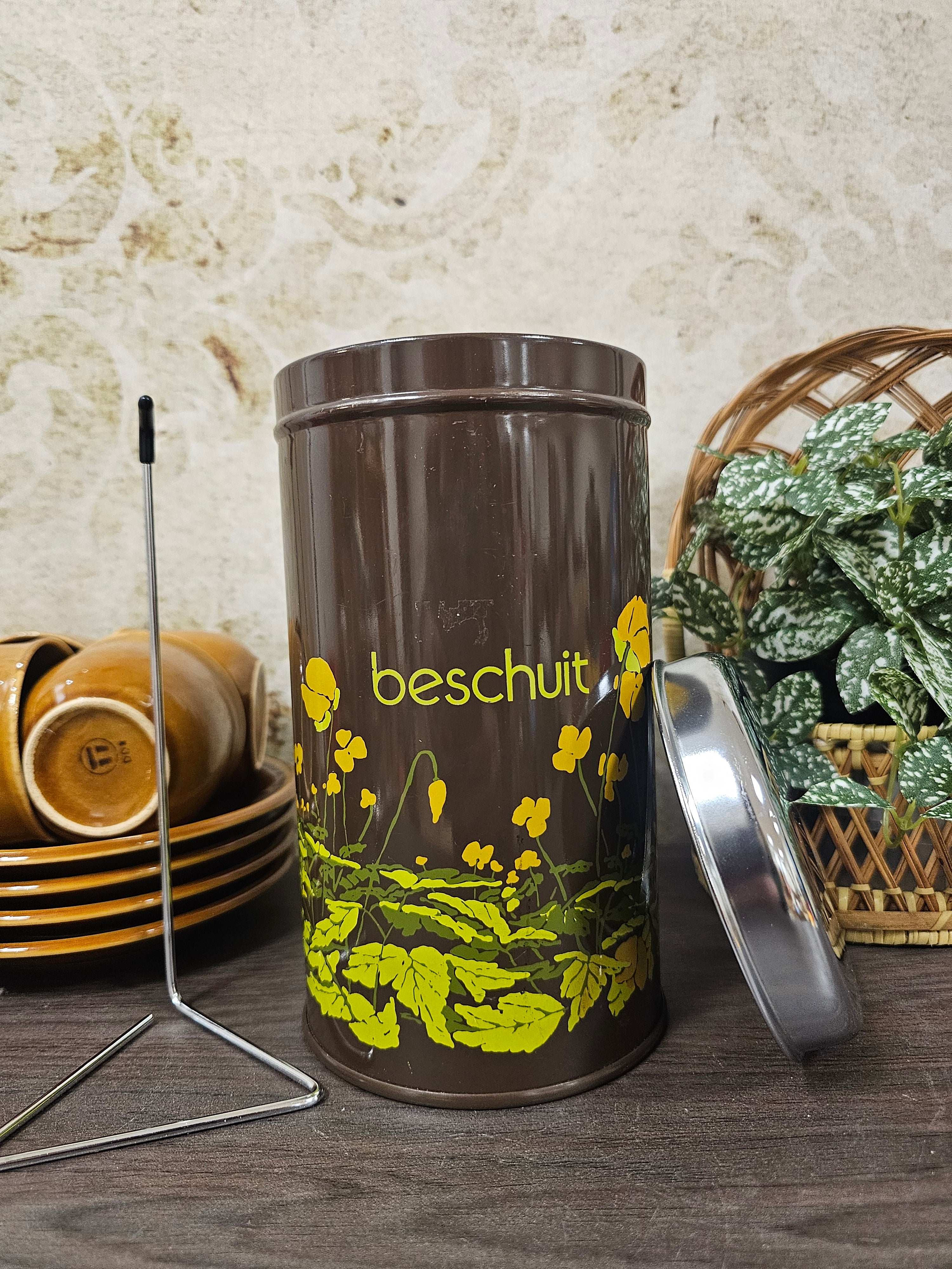 Brabantia beschuit blik boterbloem