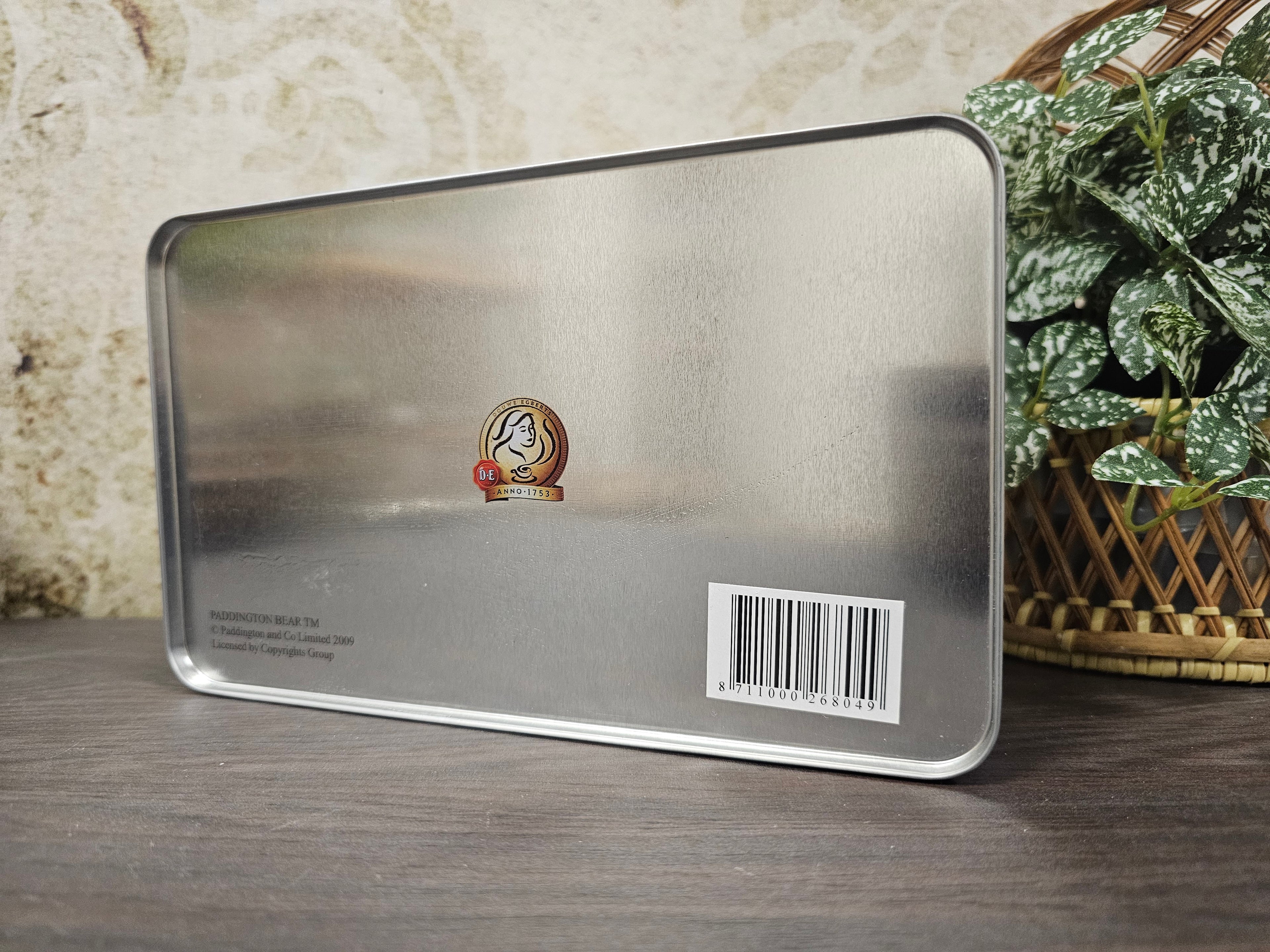 Douwe Egberts Paddington bear blik