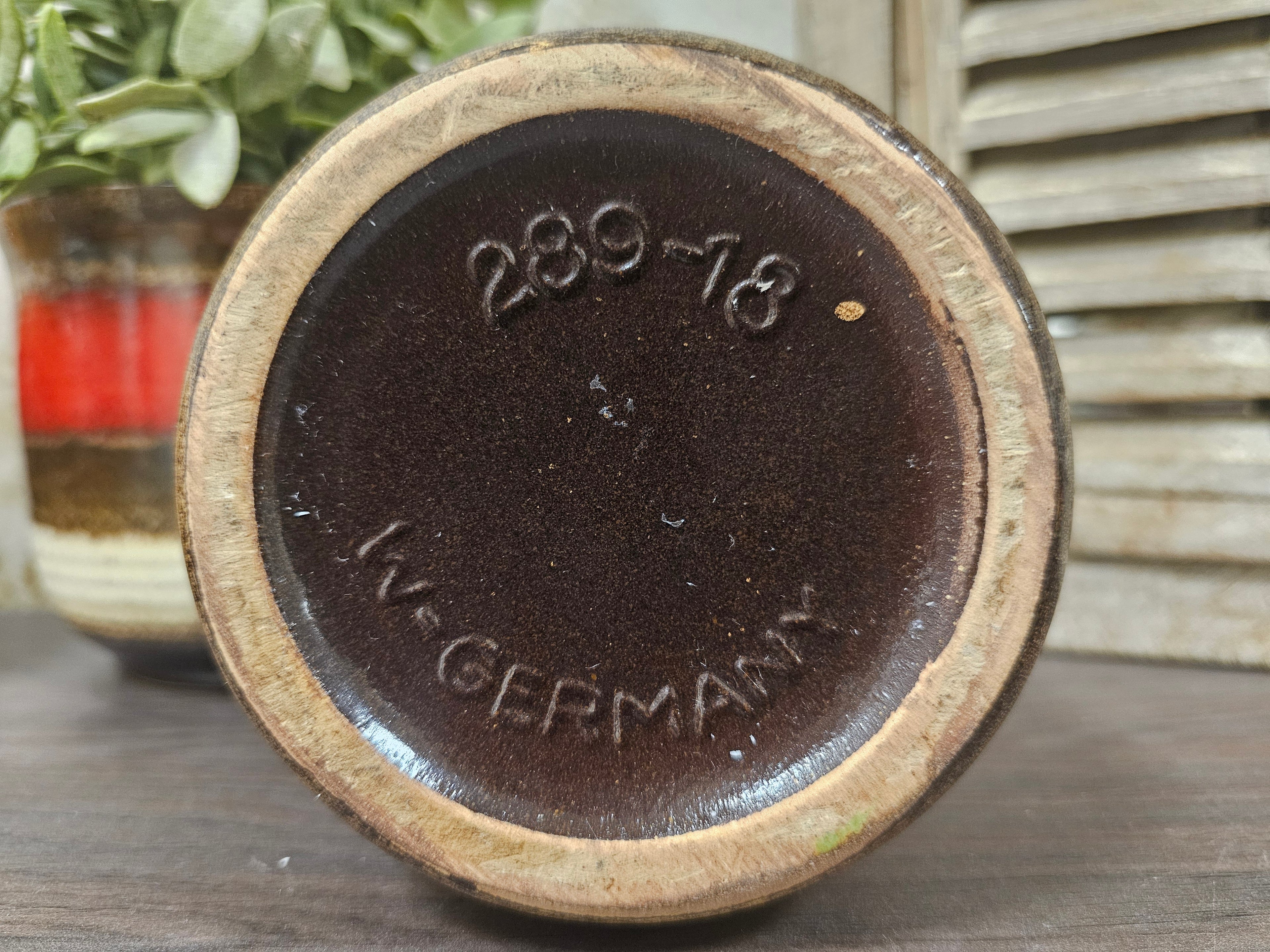 West Germany Scheurich Foligno vaas 289-18