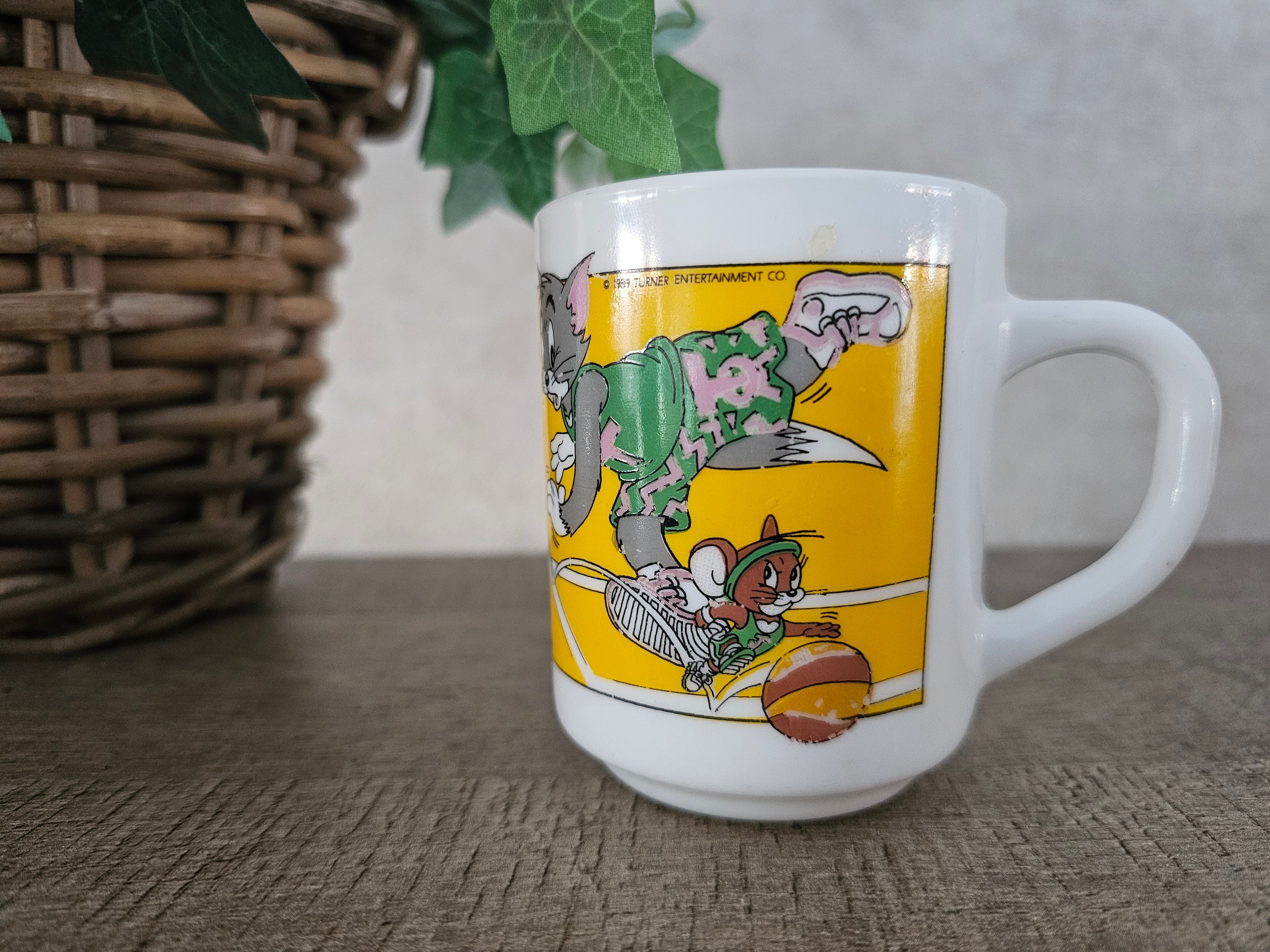 Arcopal Dixan 1989 beker Tom en Jerry basketbal