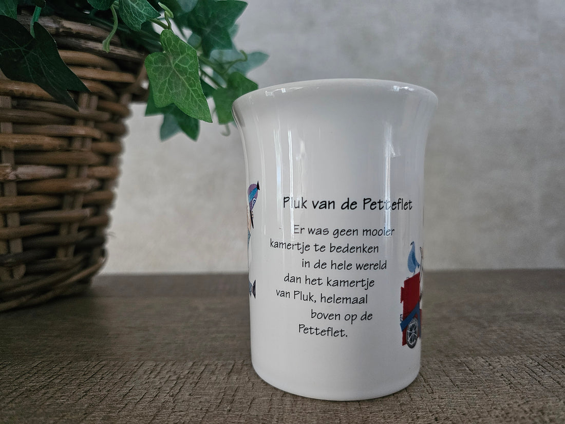 Douwe Egberts Pluk van de Petteflet koffie beker
