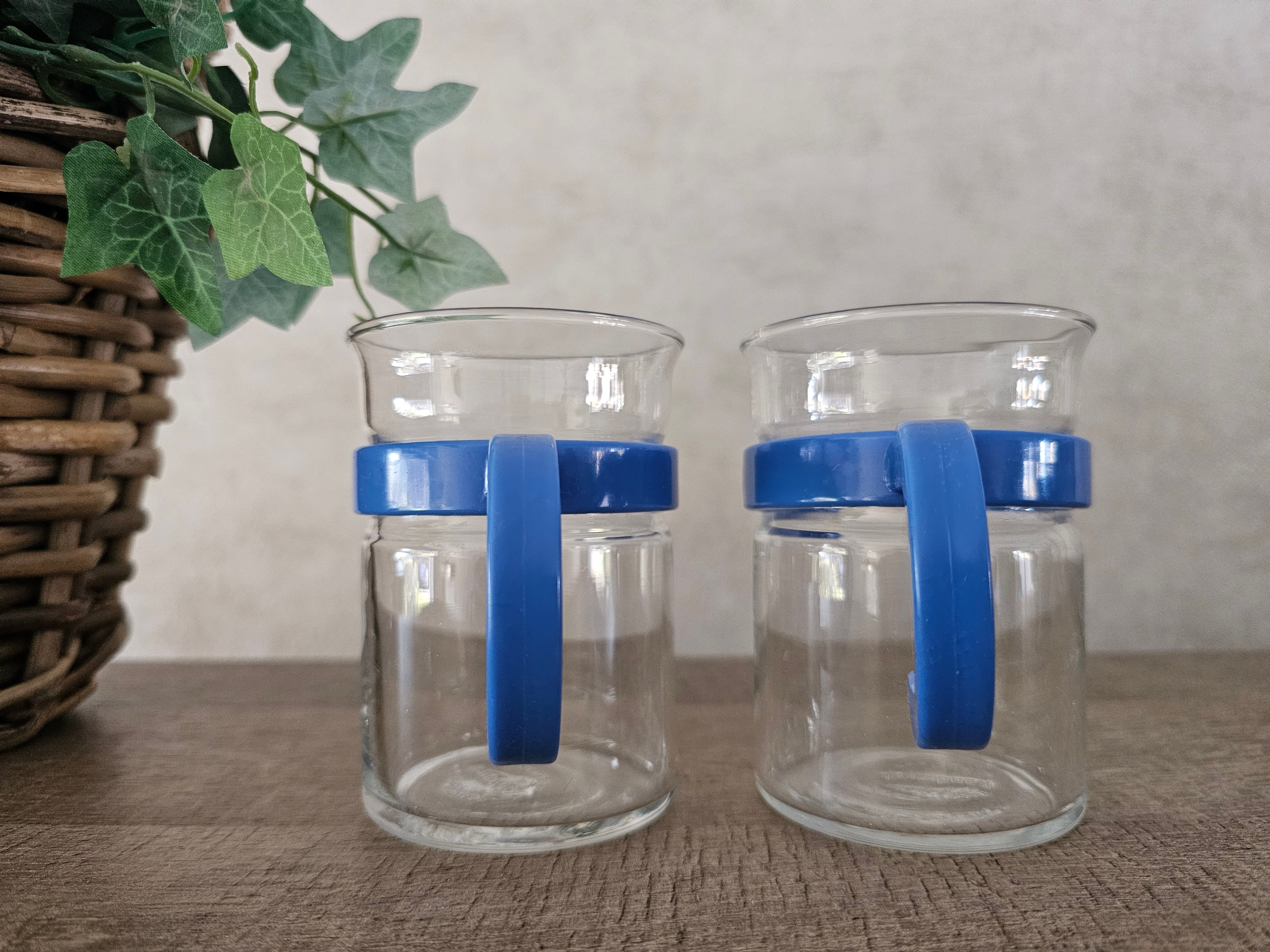 Randwyck theeglas blauw