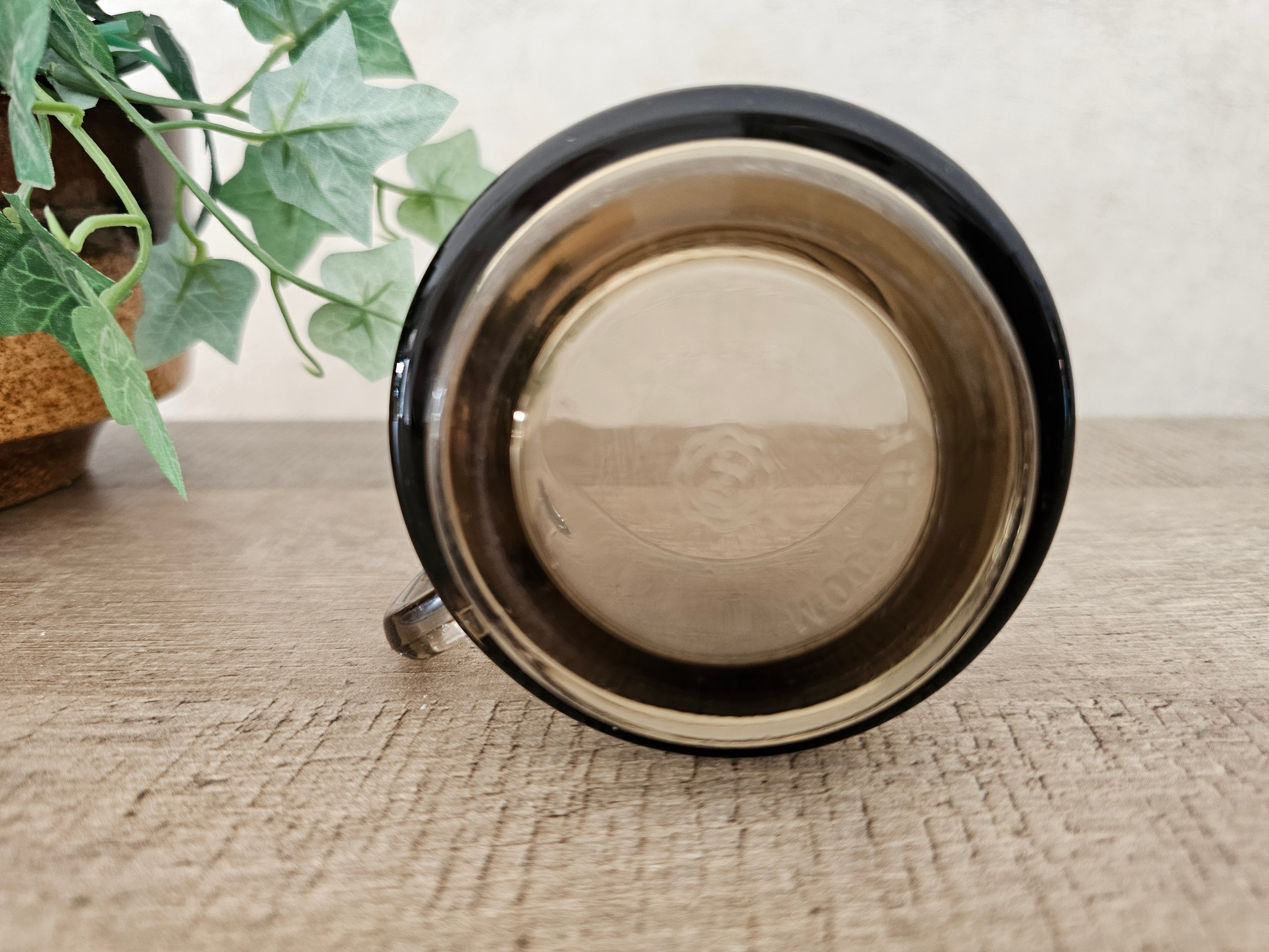 Douwe Egberts moccona rookglazen koffiekopje