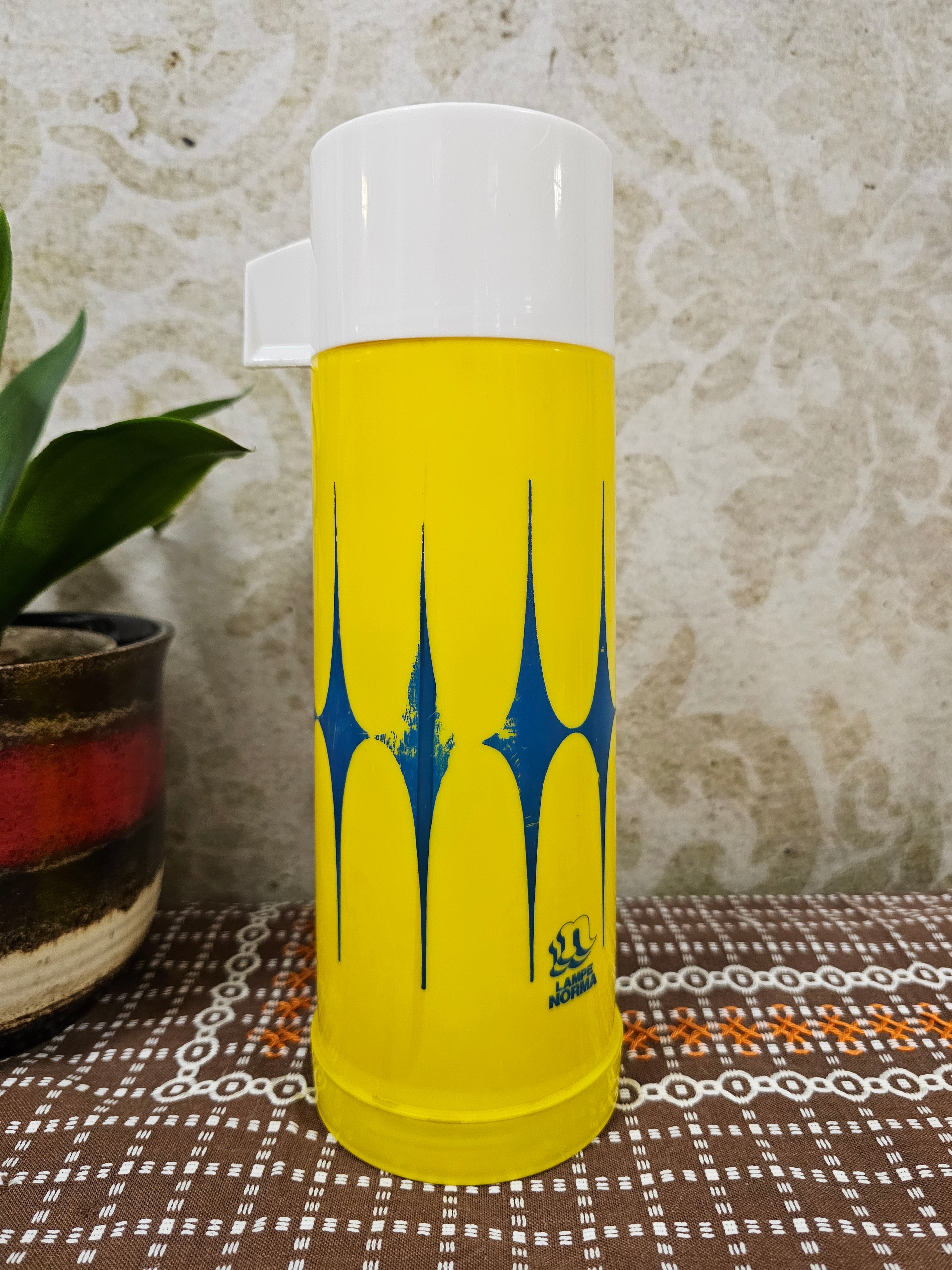 Lampe Norma thermosfles geel