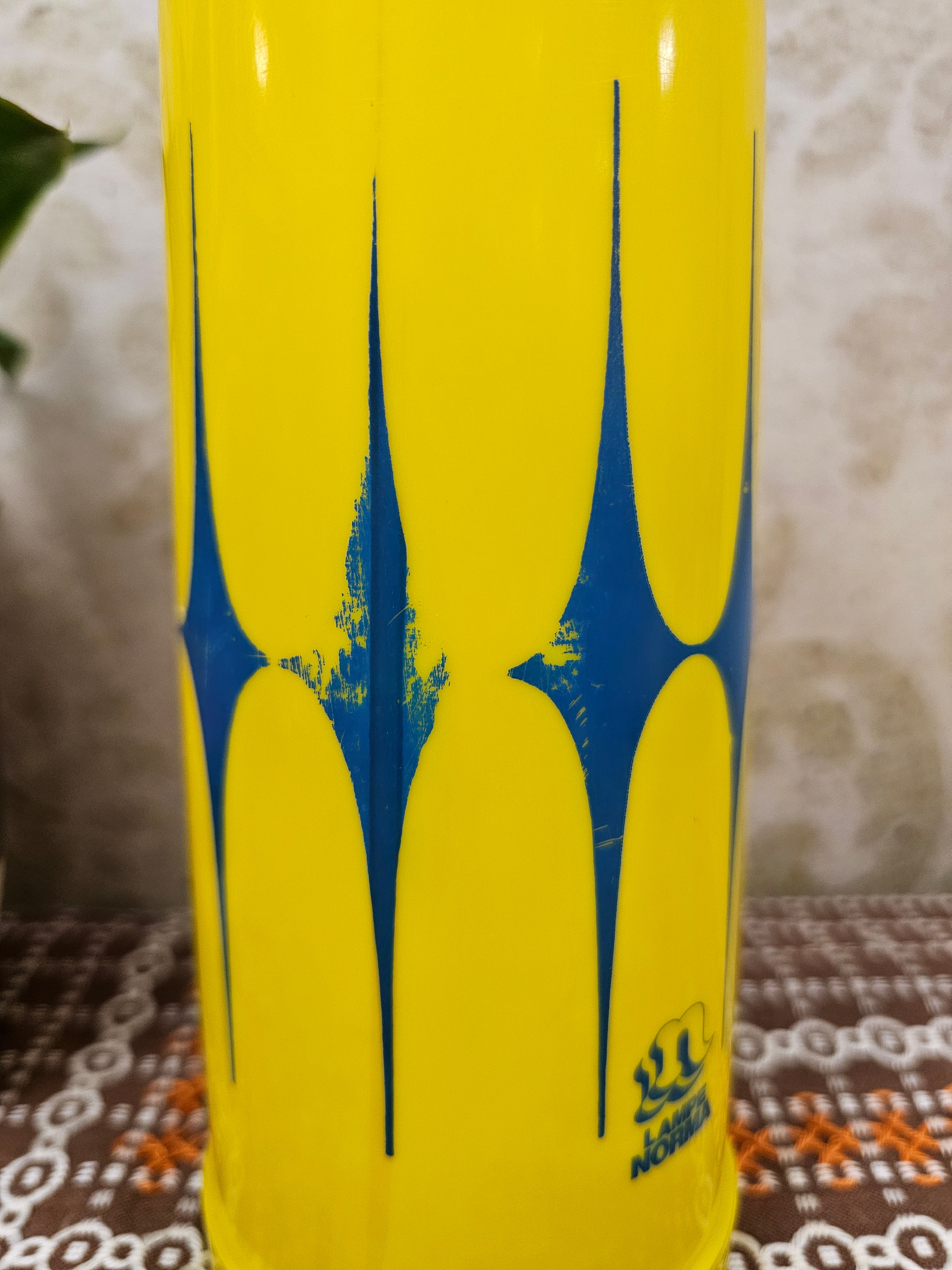 Lampe Norma thermosfles geel