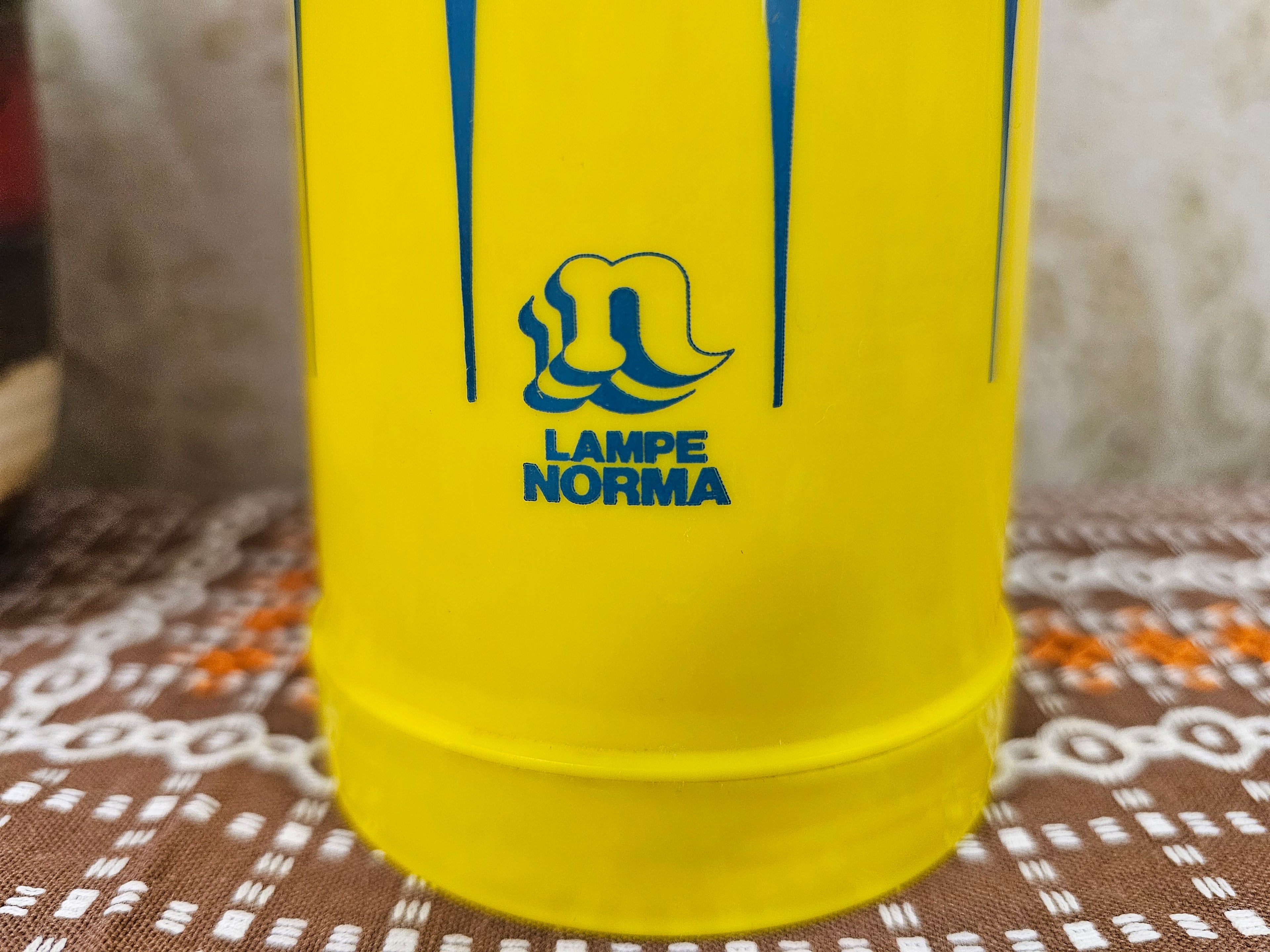 Lampe Norma thermosfles geel